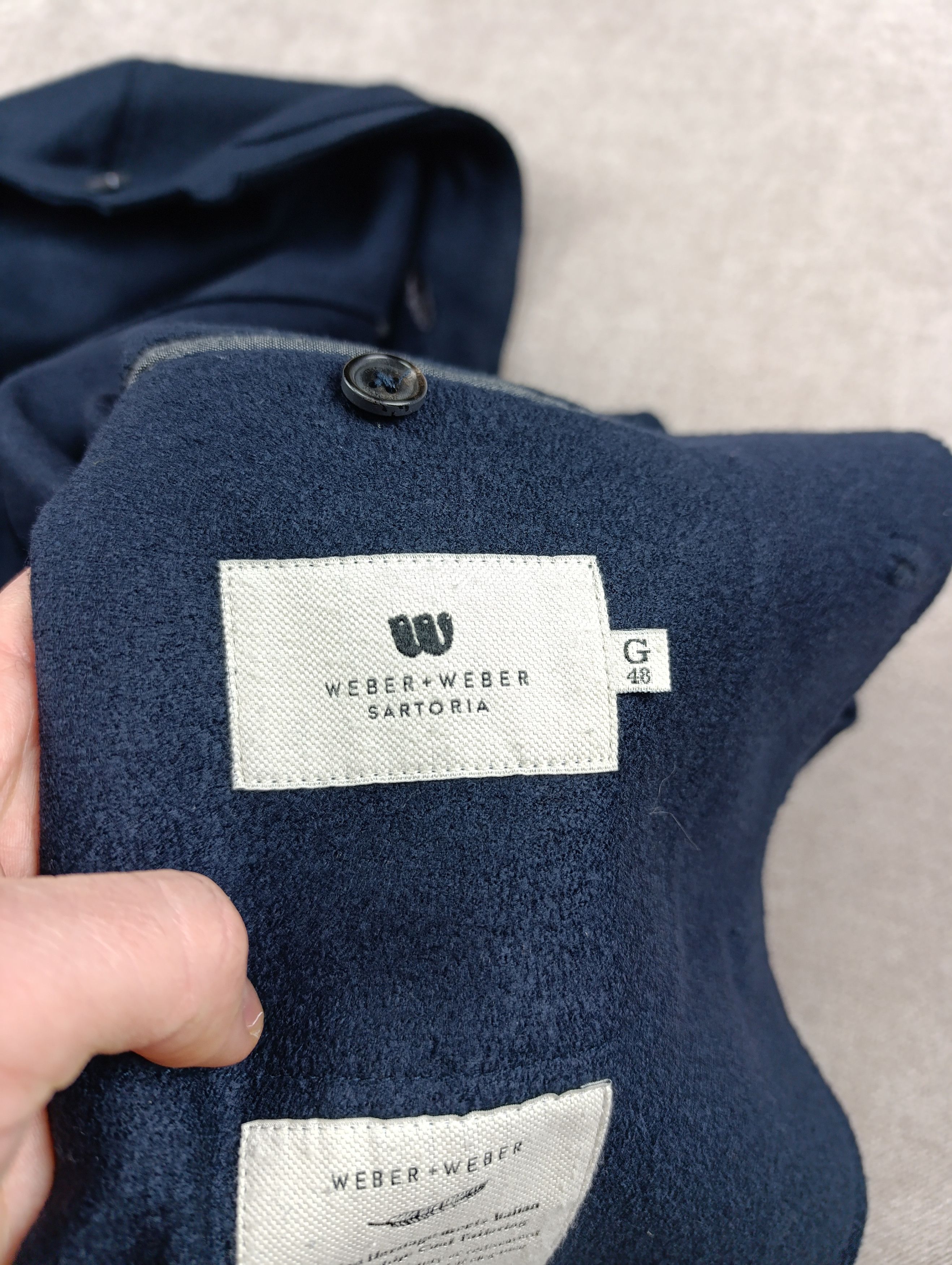 Weber WW WEBER+WEBER SARTORIA MENS TRAVEL BLAZER Size 48R - 22 Thumbnail