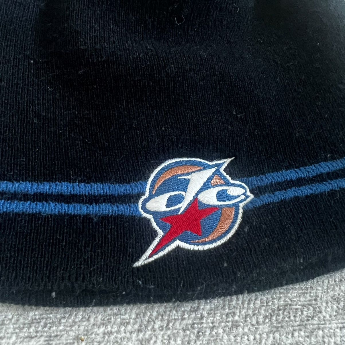 NBA Vintage 2000s Y2K NBA All-Star Game 2001 Black Beanie OSFM Size ONE SIZE - 2 Thumbnail