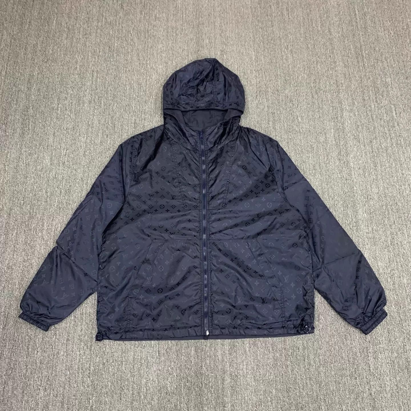 Louis Vuitton LV Navy Reversible Monogram Jacket Size 54 Size US L / EU 52-54 / 3 - 8 Thumbnail