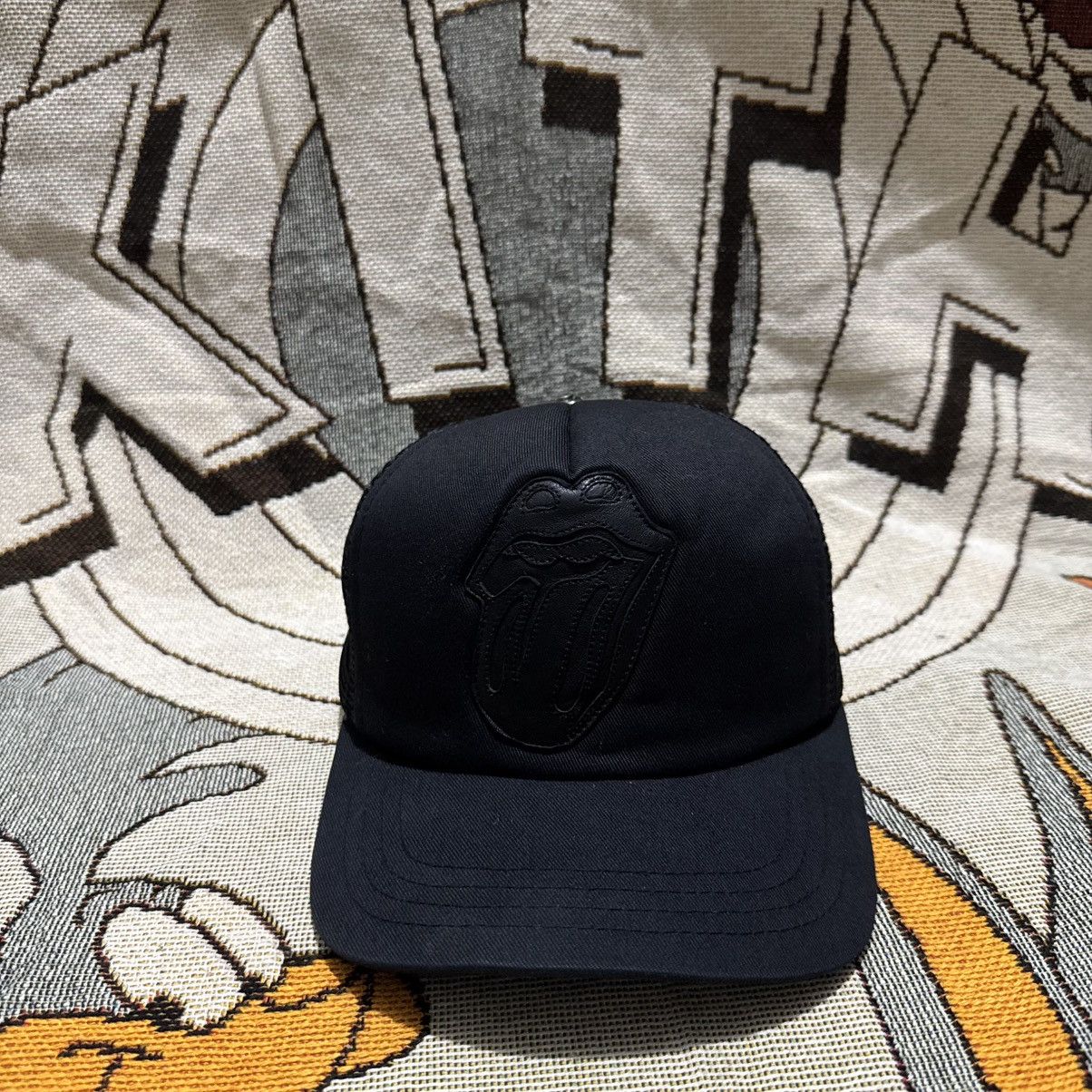 Chrome Hearts × The Rolling Stones Chrome Hearts X Rolling Stones Trucker Hat Snapback Size ONE SIZE - 1 Thumbnail
