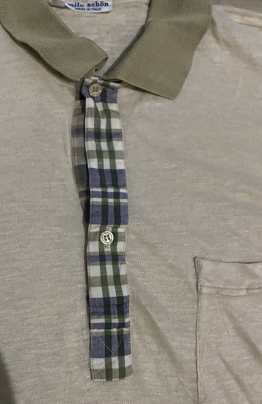 Japanese Brand Vintage Japanese Brand Mila Schon Sport Polo Size US S / EU 44-46 / 1 - 3 Thumbnail