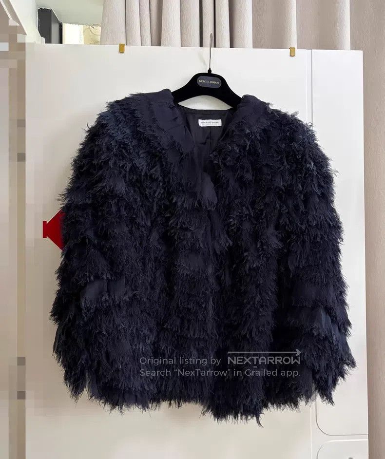 Dries Van Noten Dries Van Noten Black Silk Tassel Short Coat Size M / US 6-8 / IT 42-44 - 2 Thumbnail