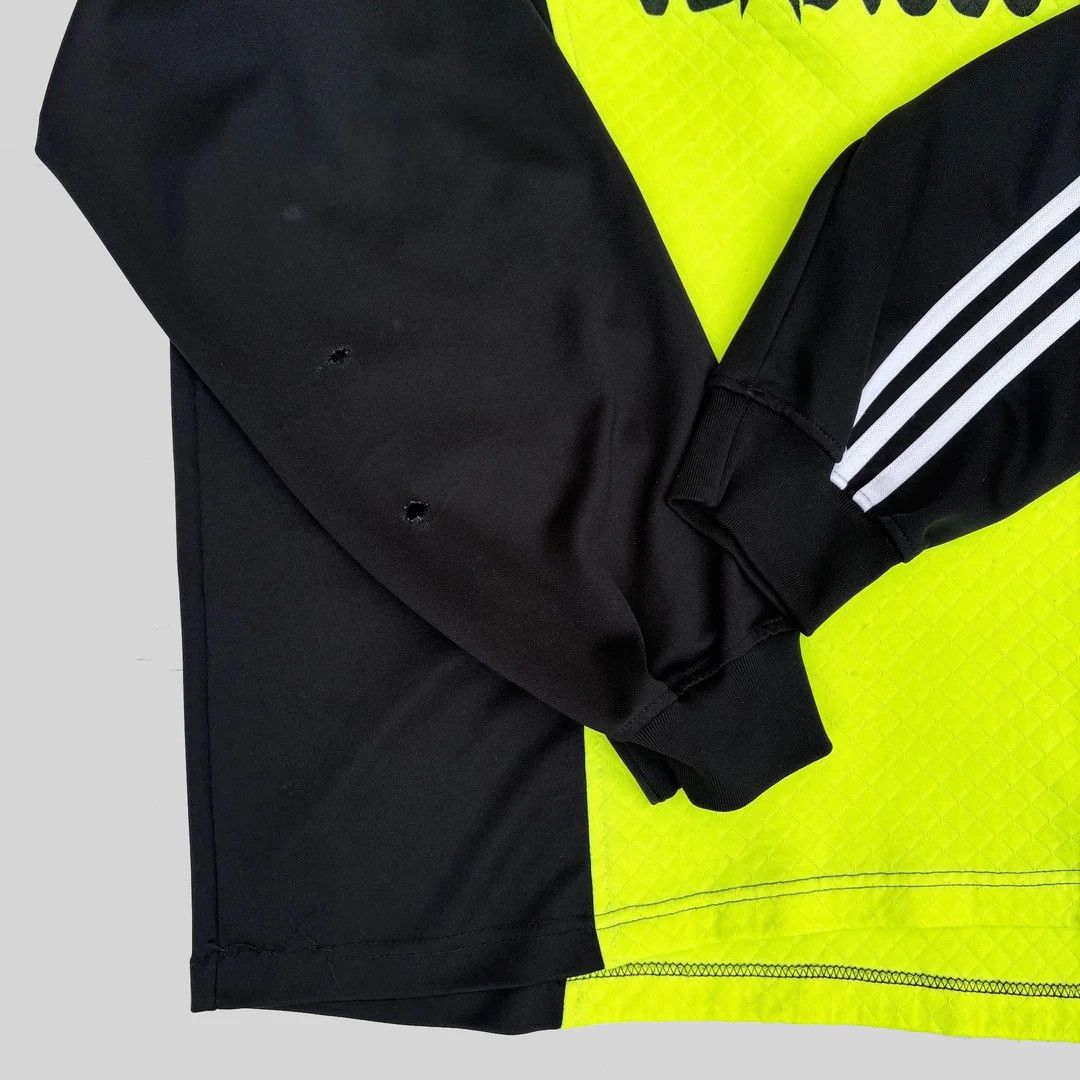Adidas Adidas 1990 90s Vintage USA Made L/S Soccer Goalie Jersey Size US L / EU 52-54 / 3 - 5 Thumbnail