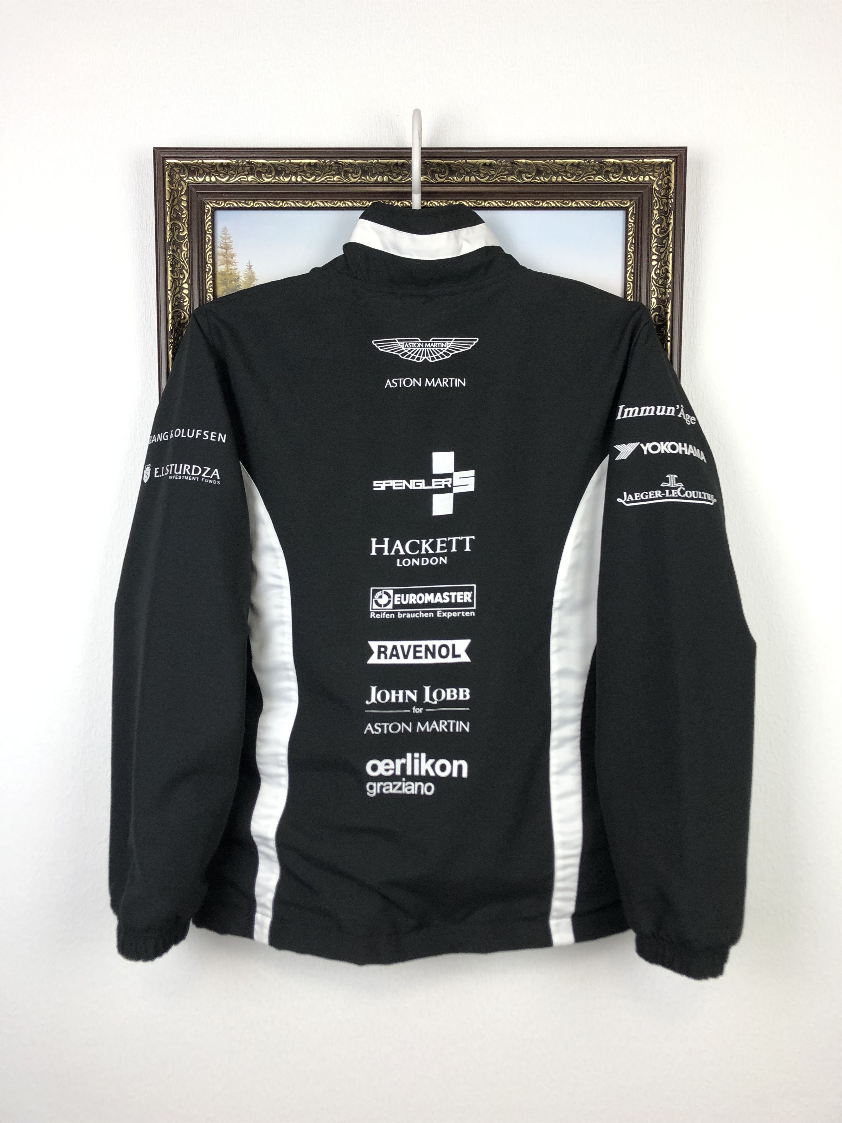 Vintage Formula 1 Aston Martin Racing Le Mans Team Jacket Track Size S / US 4 / IT 40 - 10 Thumbnail