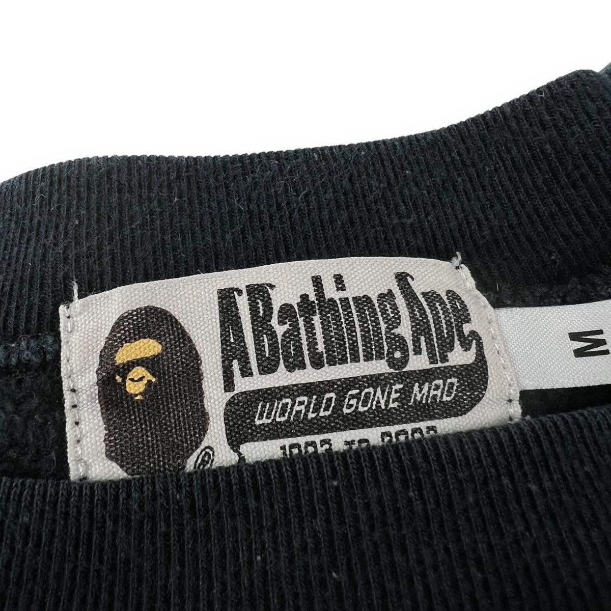 Bape Bape Spellout Navy Sweatshirt Size US M / EU 48-50 / 2 - 4 Thumbnail