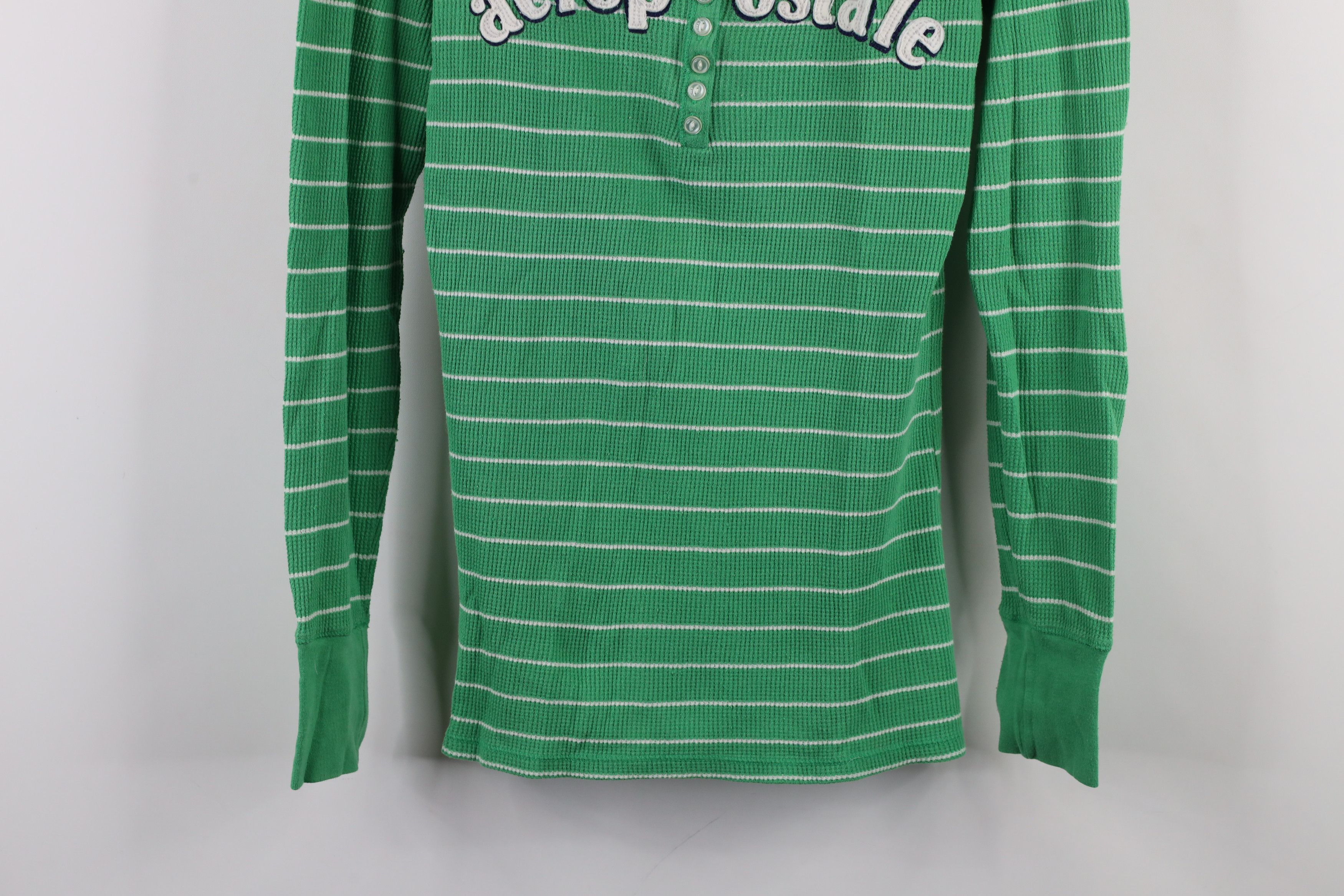 Aeropostale × Vintage Vintage Y2K 90s Aeropostale Thermal Waffle Knit T-Shirt Size L / US 10 / IT 46 - 3 Thumbnail