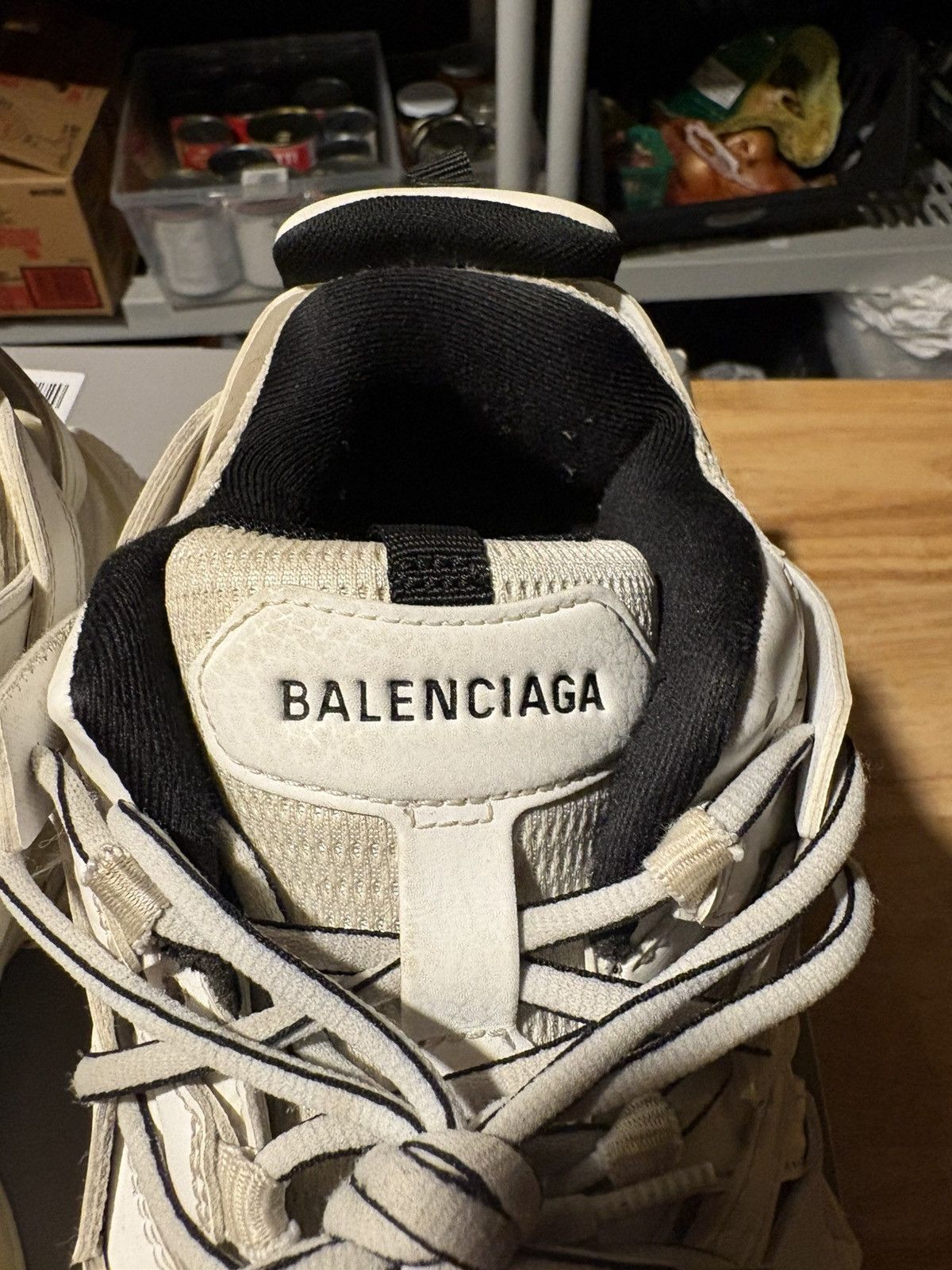 Balenciaga Balenciaga Track White Black Size US 10 / EU 43 - 4 Thumbnail