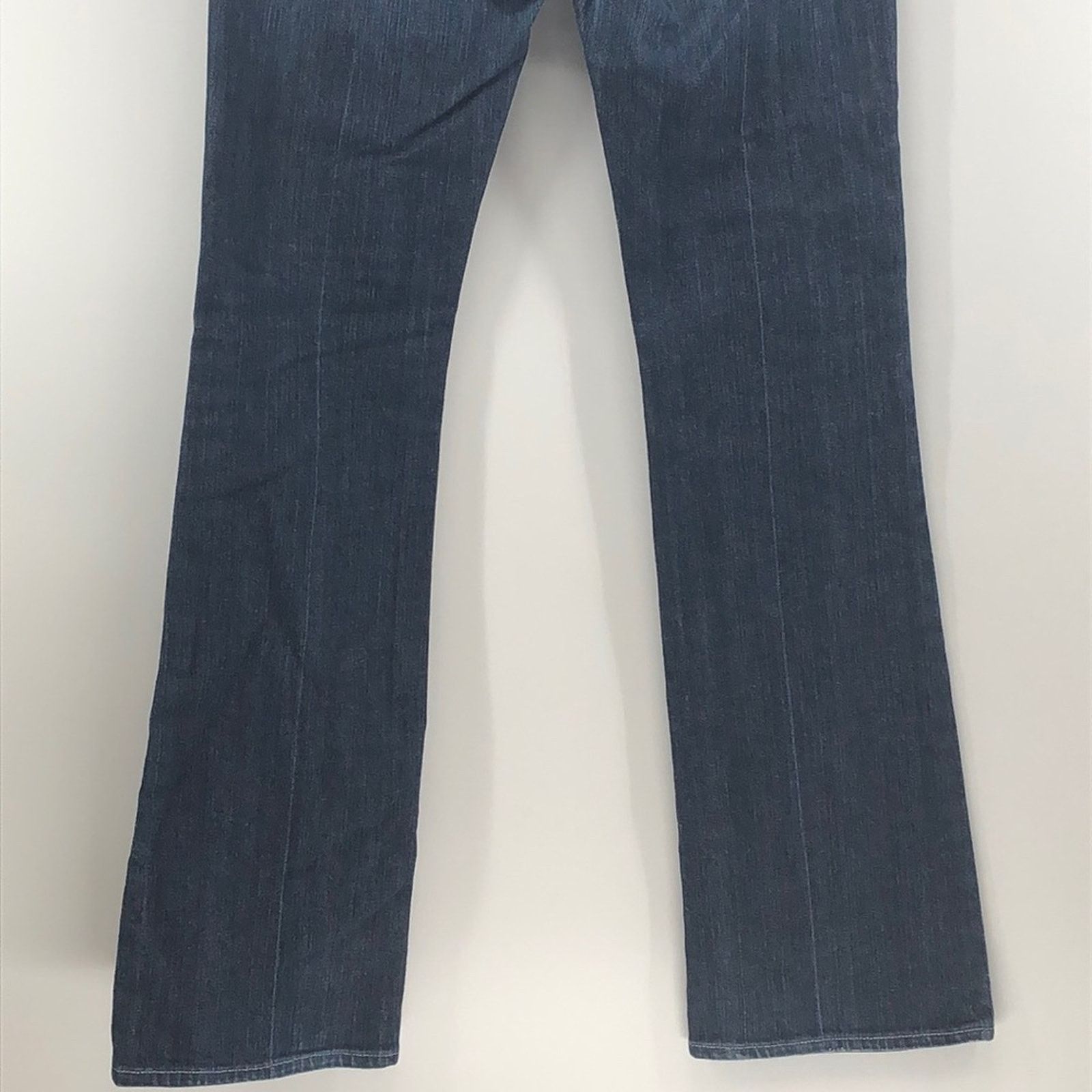 7 For All Mankind 7 for all mankind boot cut jean dark wash Y2K Low rise 29 Size 29" - 6 Thumbnail