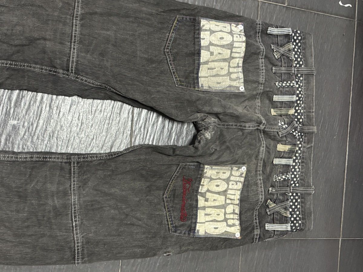 Japanese Brand DONINATE DOUBLE WAIST BAGGY JEANS Size US 41 - 5 Thumbnail