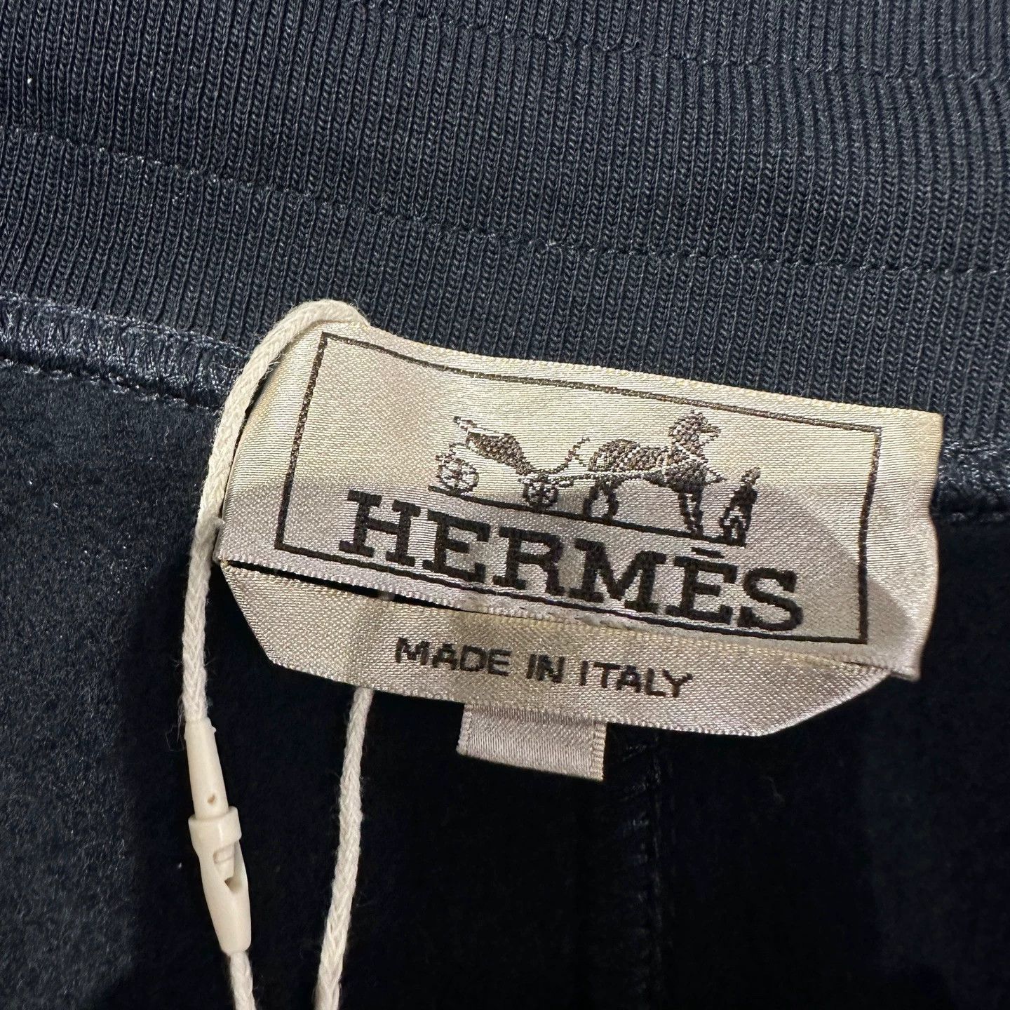 Hermes Hermes may674 Run Side H Cotton Short S Size 26" / US 2 / IT 38 - 3 Thumbnail