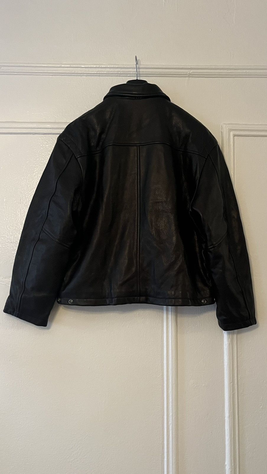 Schott × Supreme Supreme/Schott Leather Clip Jacket Size US M / EU 48-50 / 2 - 2 Thumbnail