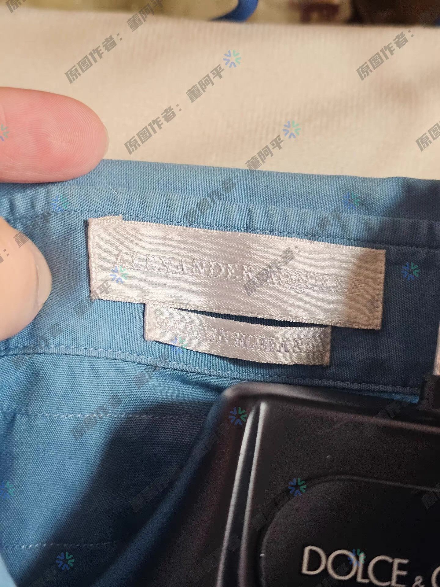 Alexander McQueen Alexander McQueen Sky Blue Long Sleeve Shirt, Size US L / EU 52-54 / 3 - 4 Thumbnail