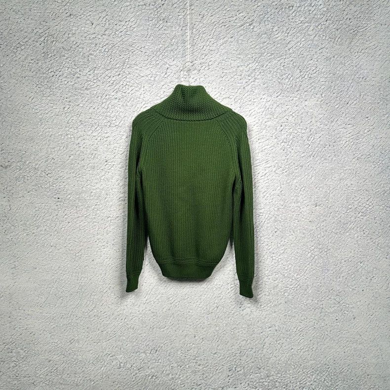 Gucci GucciGreen turtleneck knitted sweater 2503-Nextarrow Size US M / EU 48-50 / 2 - 2 Thumbnail