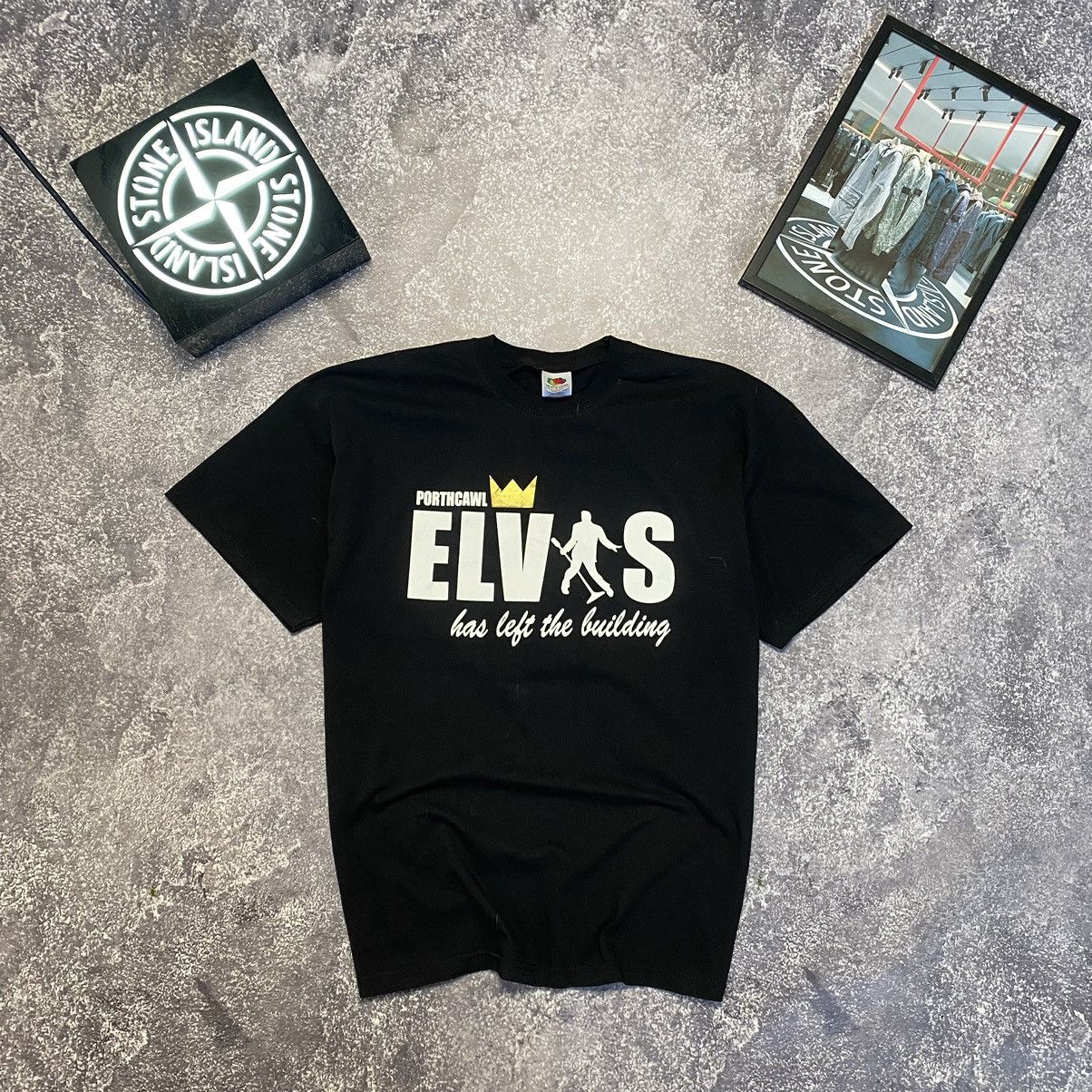 Band Tees Vintage Elvis Presley Has Left the building Rock band tee Size US L / EU 52-54 / 3 - 1 Thumbnail