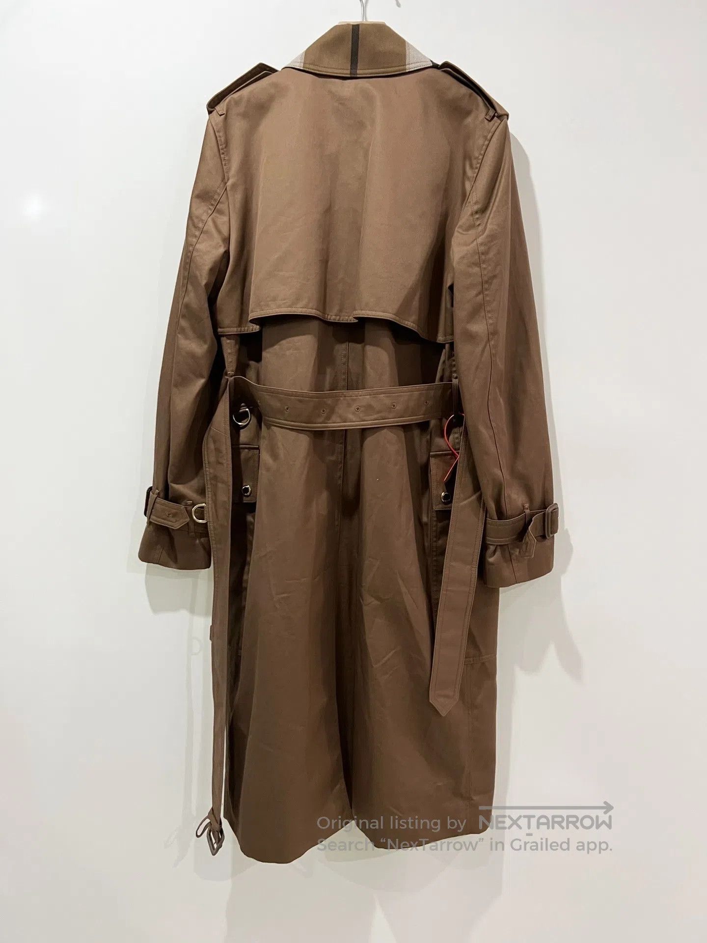 Burberry BURBERRY size UK8 Checkered wool patchwork coat| Size M / US 6-8 / IT 42-44 - 3 Thumbnail