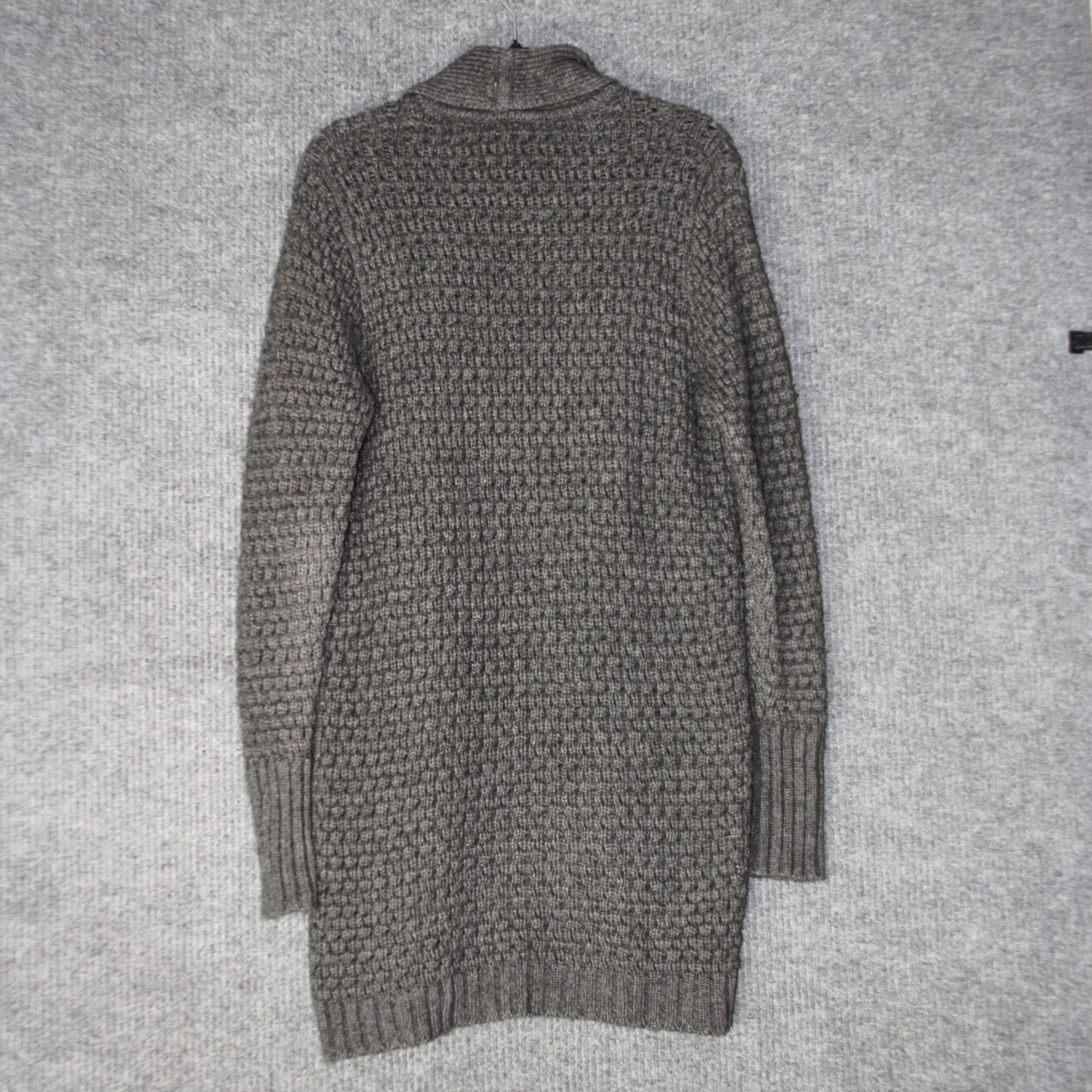 Athleta Athleta Cardigan W S Gray Wool Yak Hair Blend Open Front Sweater 243331 Size S / US 4 / IT 40 - 5 Thumbnail