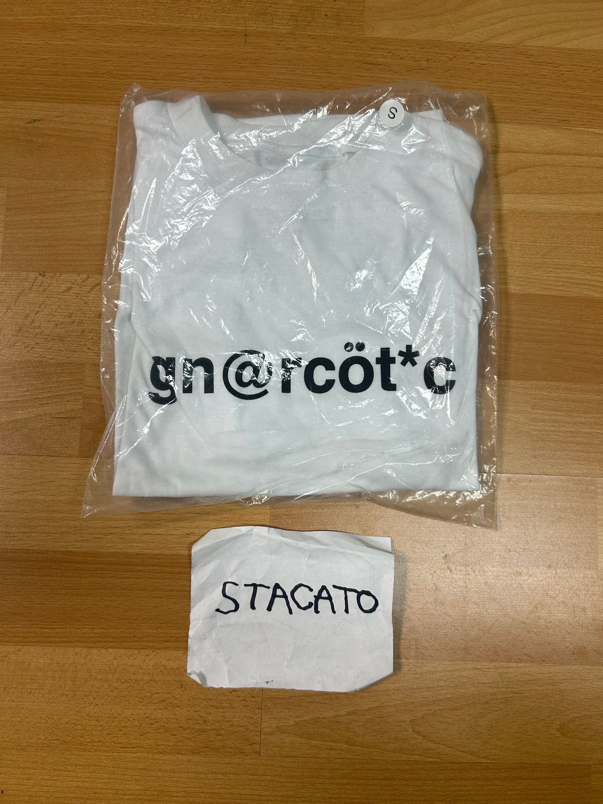 Gnarcotic × Rap Tees Gnarcotic Lil Gnar gn@rcöt*c Symbol Tee White Size US S / EU 44-46 / 1 - 2 Thumbnail