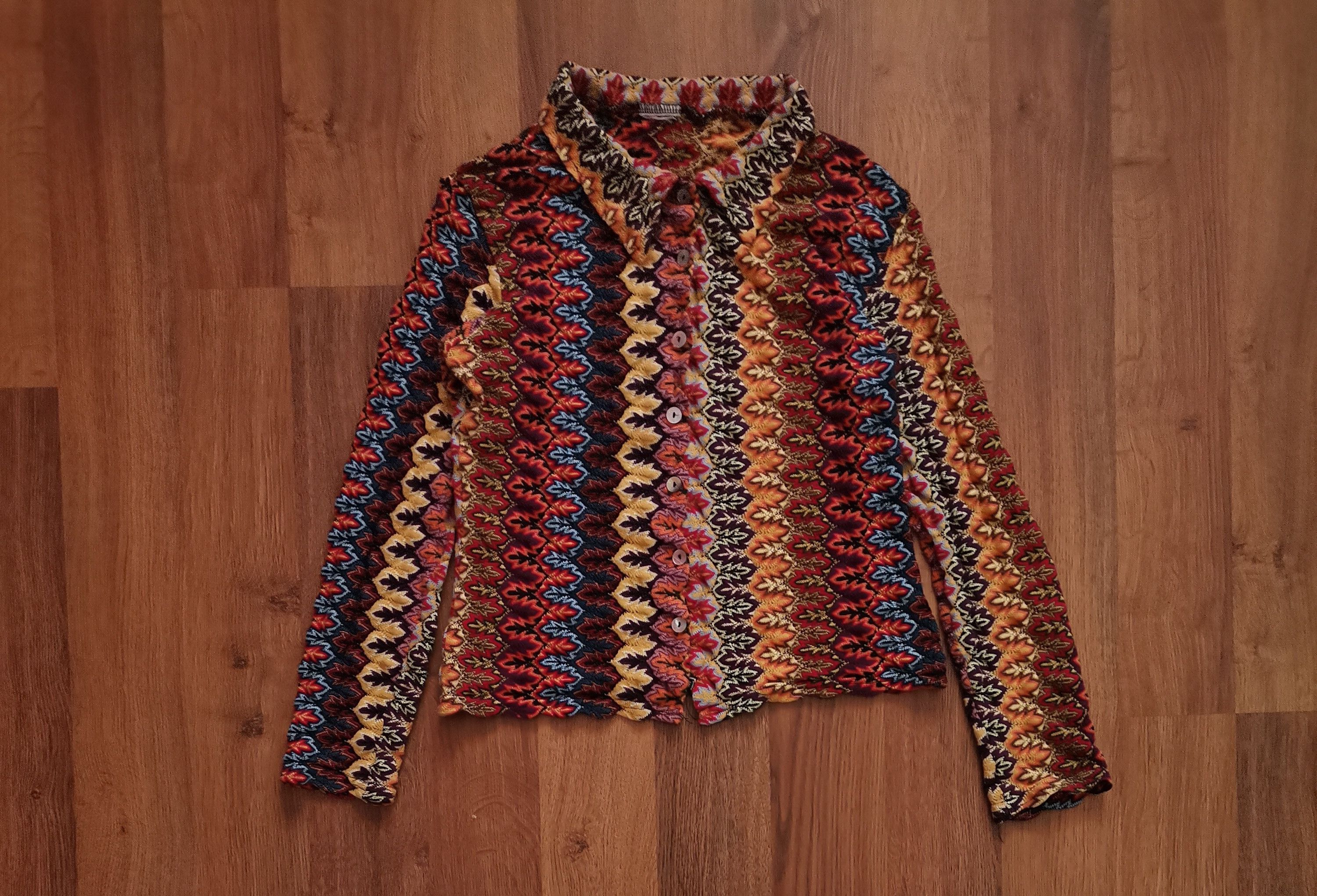 Vintage Vintage Women's Abstract Sweater Size S / US 4 / IT 40 - 1 Thumbnail