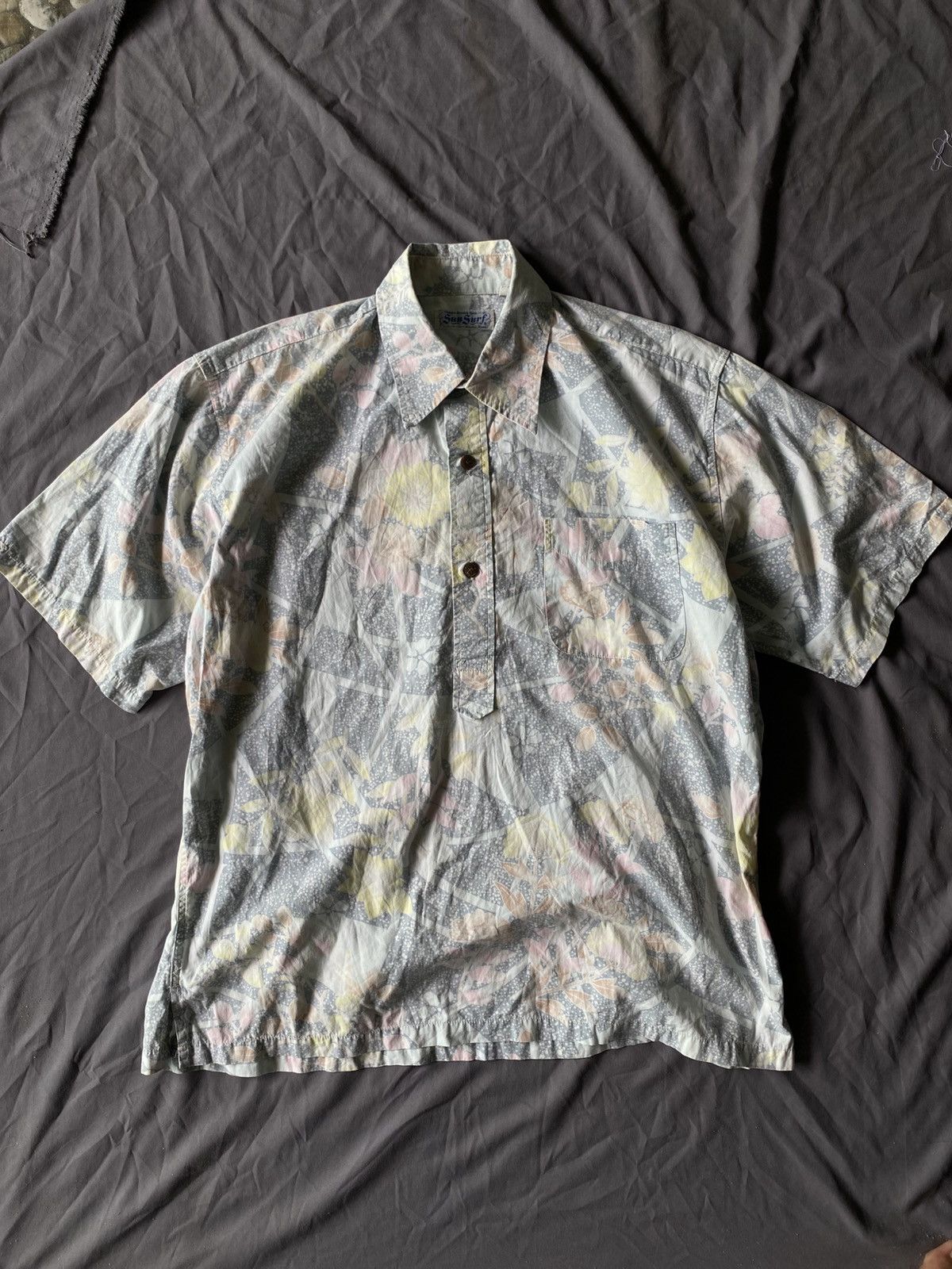 Sun Surf × Toyo Enterprises Vintage Sun Surf by Toyo Enterprise Half Button Hawaii shirt Size US M / EU 48-50 / 2 - 1 Thumbnail