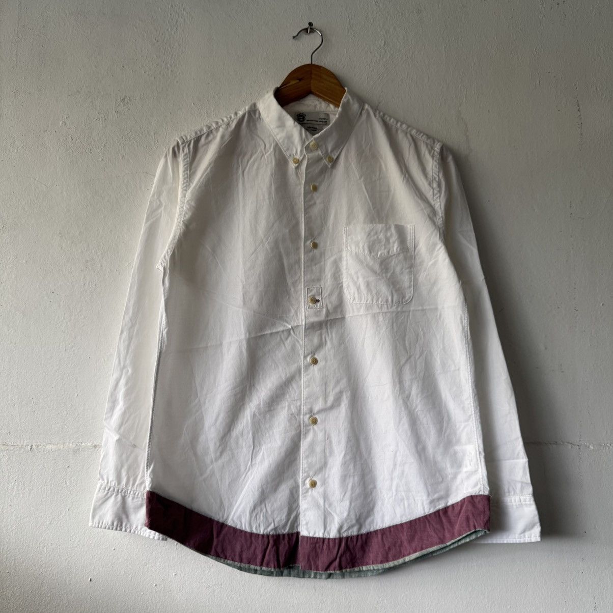 Visvim Visvim Giza Button Down Cotton Linen Shirt Size US M / EU 48-50 / 2 - 1 Thumbnail