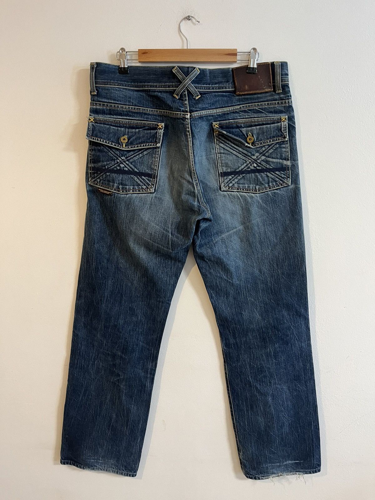 Atelier La Durance Vintage Atelier LaDurance Japanese Denim Jeans Size US 34 / EU 50 - 4 Thumbnail