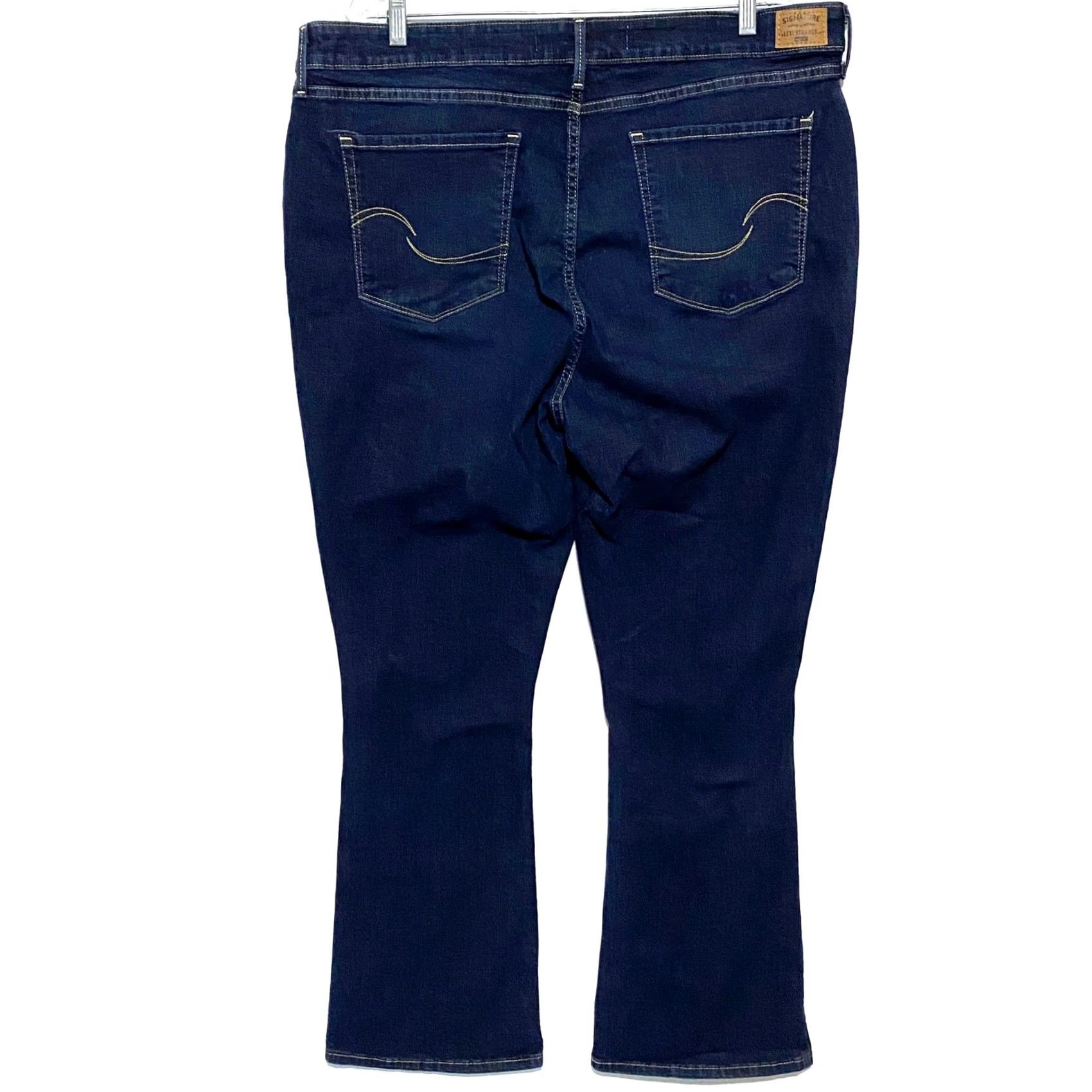 Vintage VINTAGE Levi Strauss Signature Gold Mid Rise Bootcut Jeans Womens 38x30.5 Blue Size 26" / US 2 / IT 38 - 2 Thumbnail