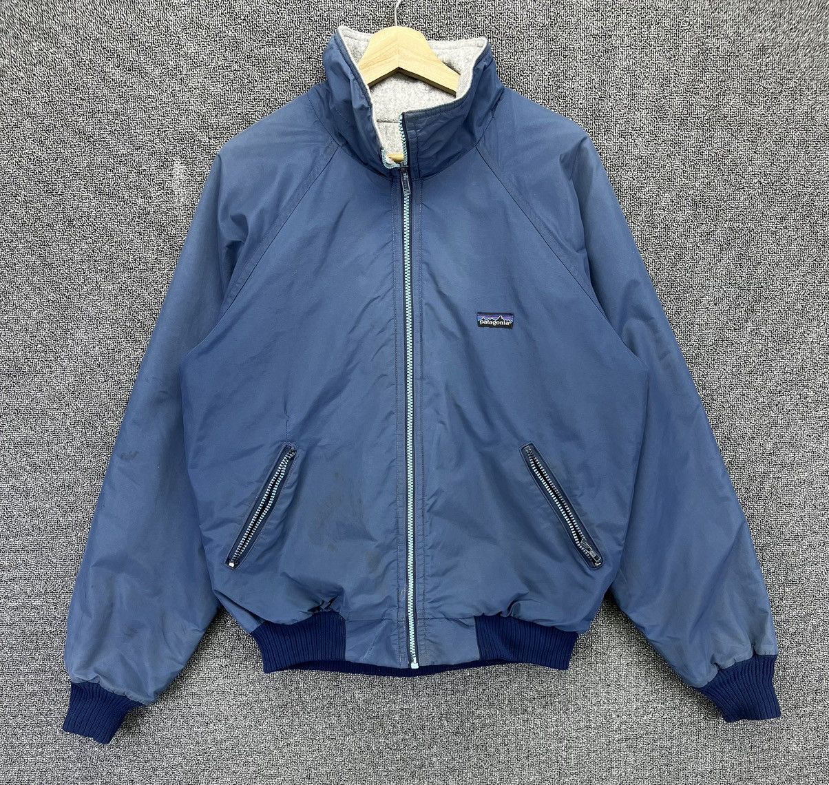 Patagonia Vintage Patagonia Trashed Varsity Bomber Style Jacket Size US L / EU 52-54 / 3 - 1 Thumbnail
