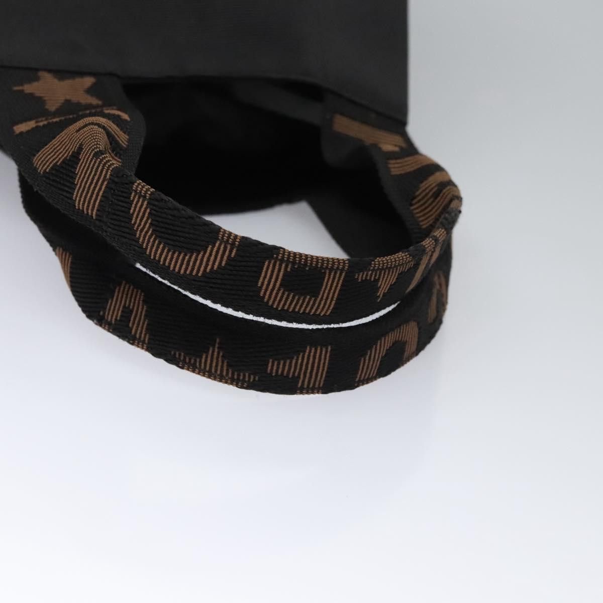 Fendi FENDI Hand Bag Nylon Brown Black Silver Size ONE SIZE - 7 Thumbnail