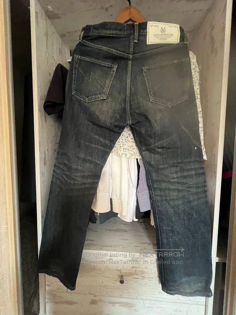 Neighborhood NEIGHBORHOOD Basic Black Denim Jeans. Size US 32 / EU 48 - 2 Thumbnail