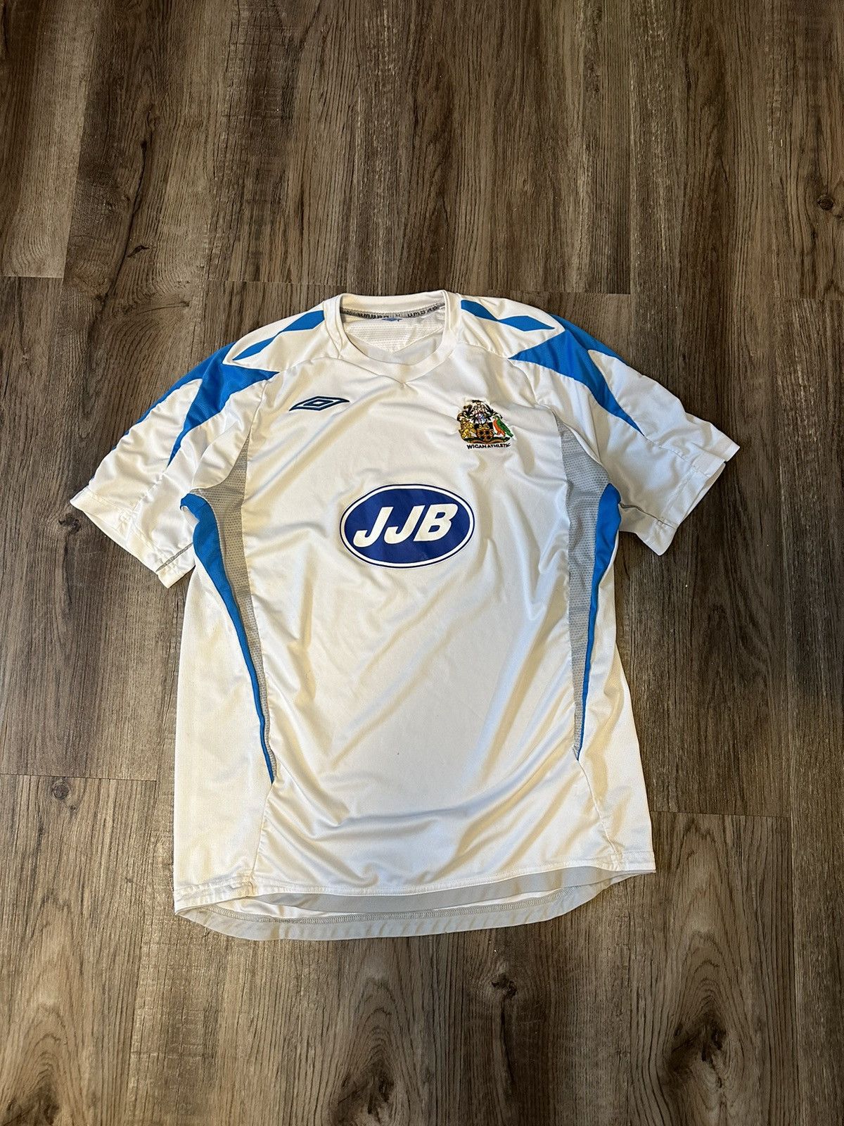 Umbro Wigan Athletic Home football shirt 2007 - 2008 Size US XL / EU 56 / 4 - 1 Thumbnail