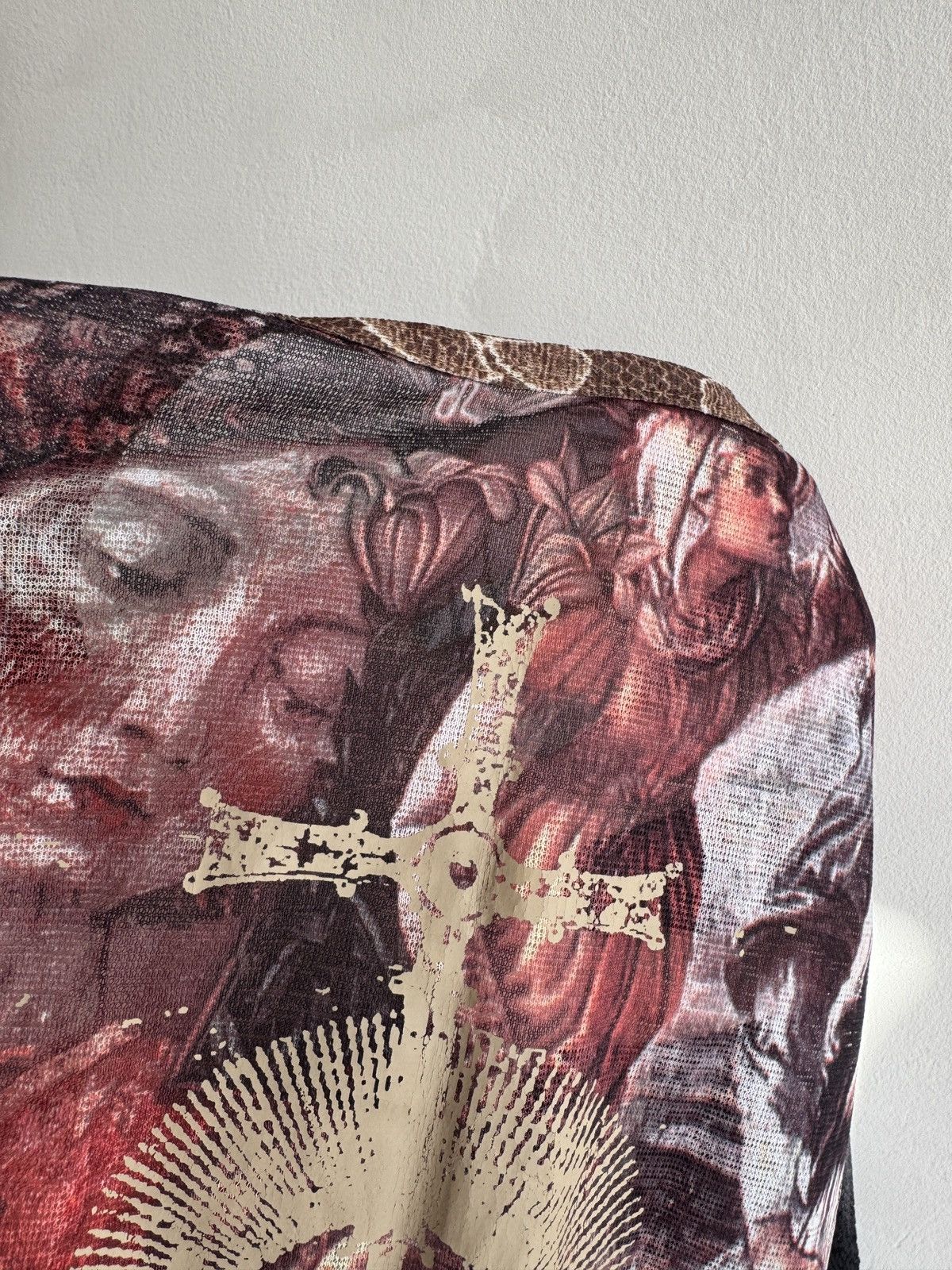 14th Addiction Renaissance AOP Melrose Meshed Long Sleeve Gaultier vibe Size S / US 4 / IT 40 - 3 Thumbnail
