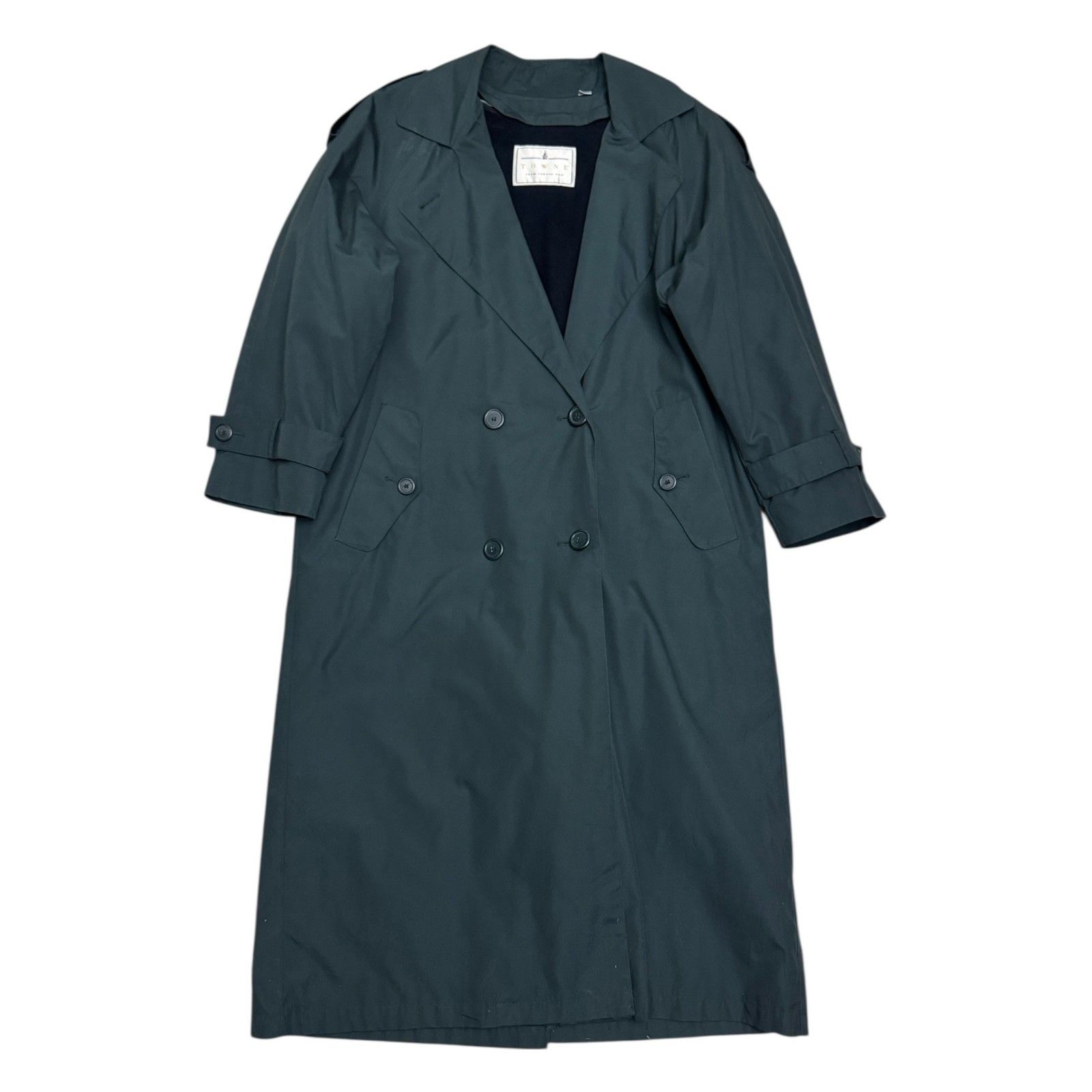 London Fog LONDON FOG TOWNE Vintage Business Casual Trench Coat 12 Size XL / US 12-14 / IT 48-50 - 4 Thumbnail