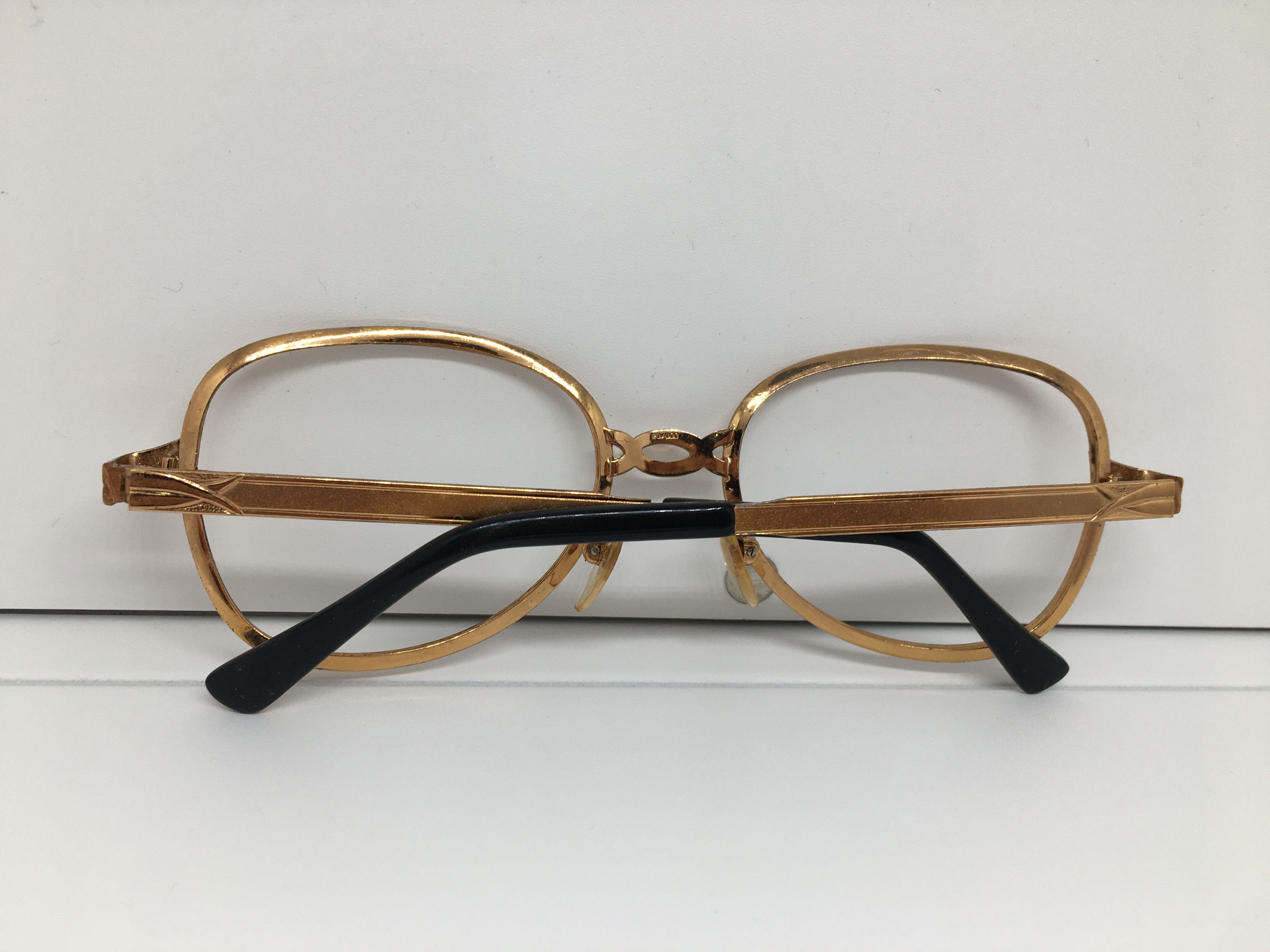 Vintage TIFFANY SWANK BARBUDO 20/000 Gold Filled Eyeglasses Spain Size ONE SIZE - 9 Thumbnail