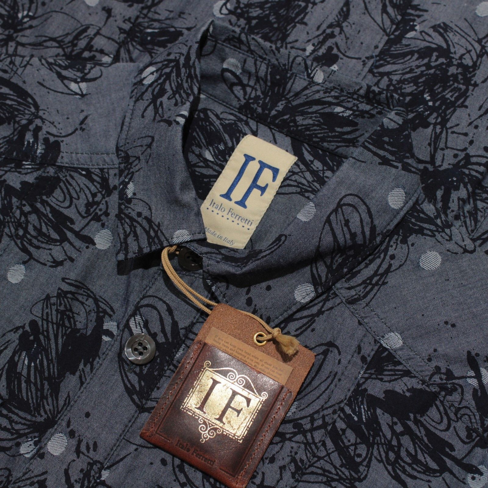 Other Italo Ferretti New with tags Shirt Size M US In Blue Size US M / EU 48-50 / 2 - 1 Thumbnail
