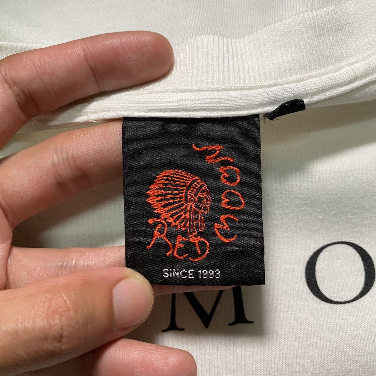 Japanese Brand × Redmoon Vintage Redmoon Apache Biker Backhit T Shirt Size US L / EU 52-54 / 3 - 4 Thumbnail