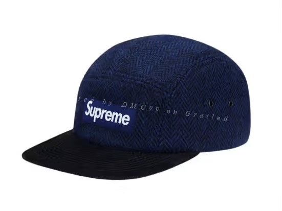 Supreme Supreme x Harris Tweed Camp Cap Size ONE SIZE - 1 Thumbnail