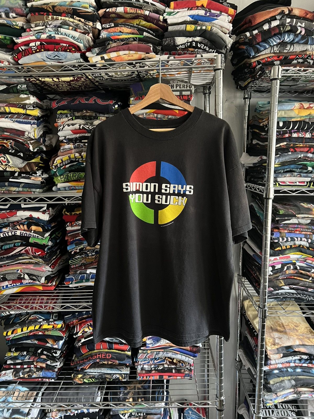 Other 2000s Simon Says You Suck Random Quote Funny Tee Size US XXL / EU 58 / 5 - 1 Thumbnail