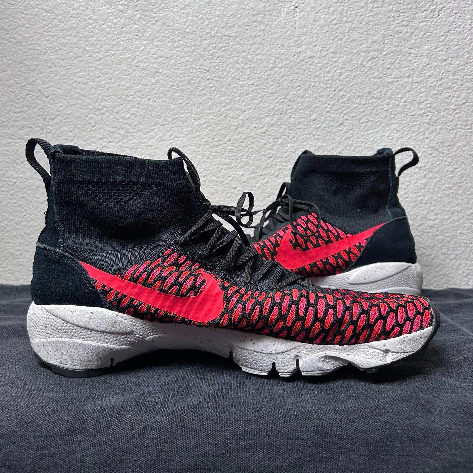 Nike Nike Free Flyknit Mid (Black / Red) Mens sz 11.5 Size US 11.5 / EU 44-45 - 6 Thumbnail
