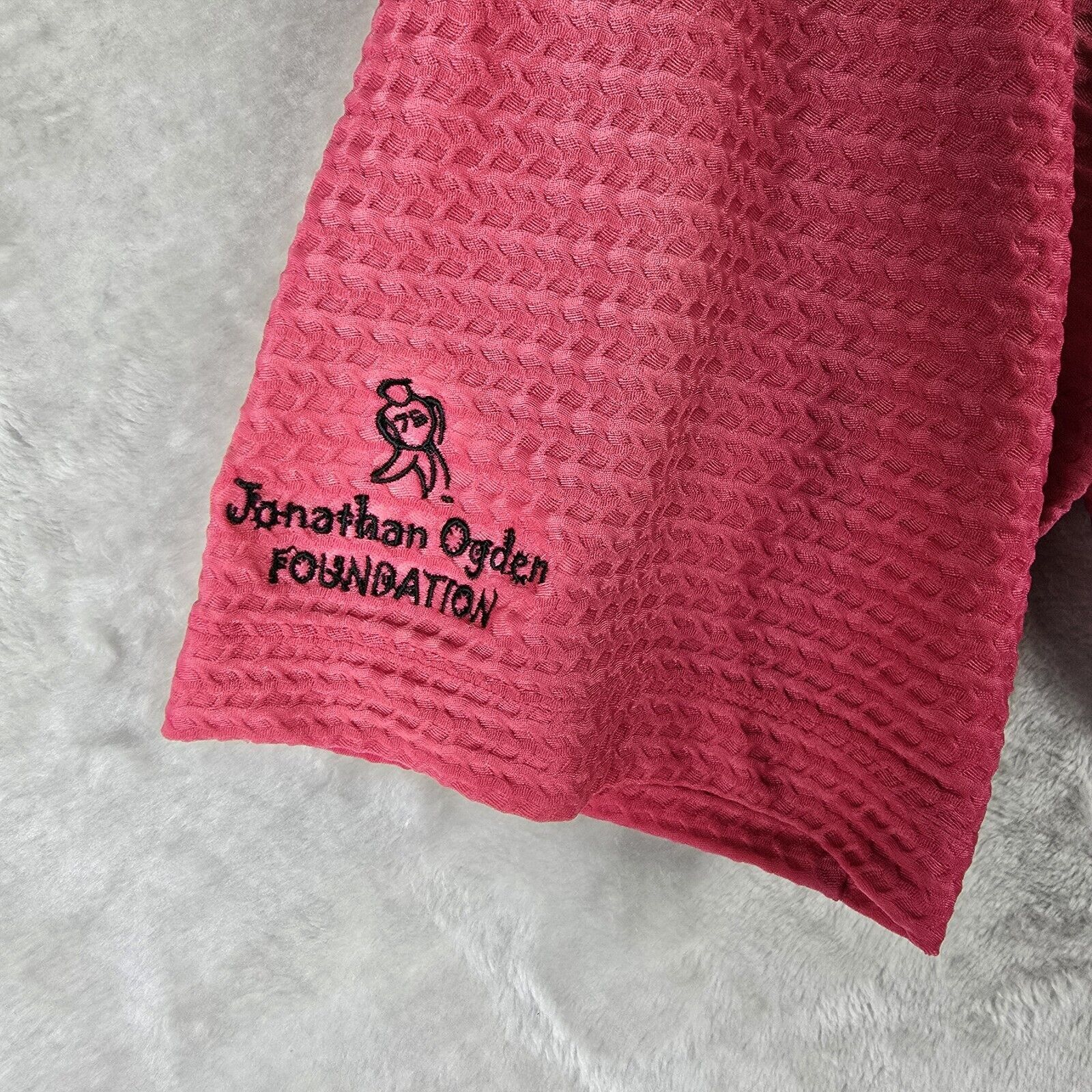 Tiger Woods Tiger Woods Textured Polo Shirt Mens Large Pink Golf Size US L / EU 52-54 / 3 - 8 Thumbnail