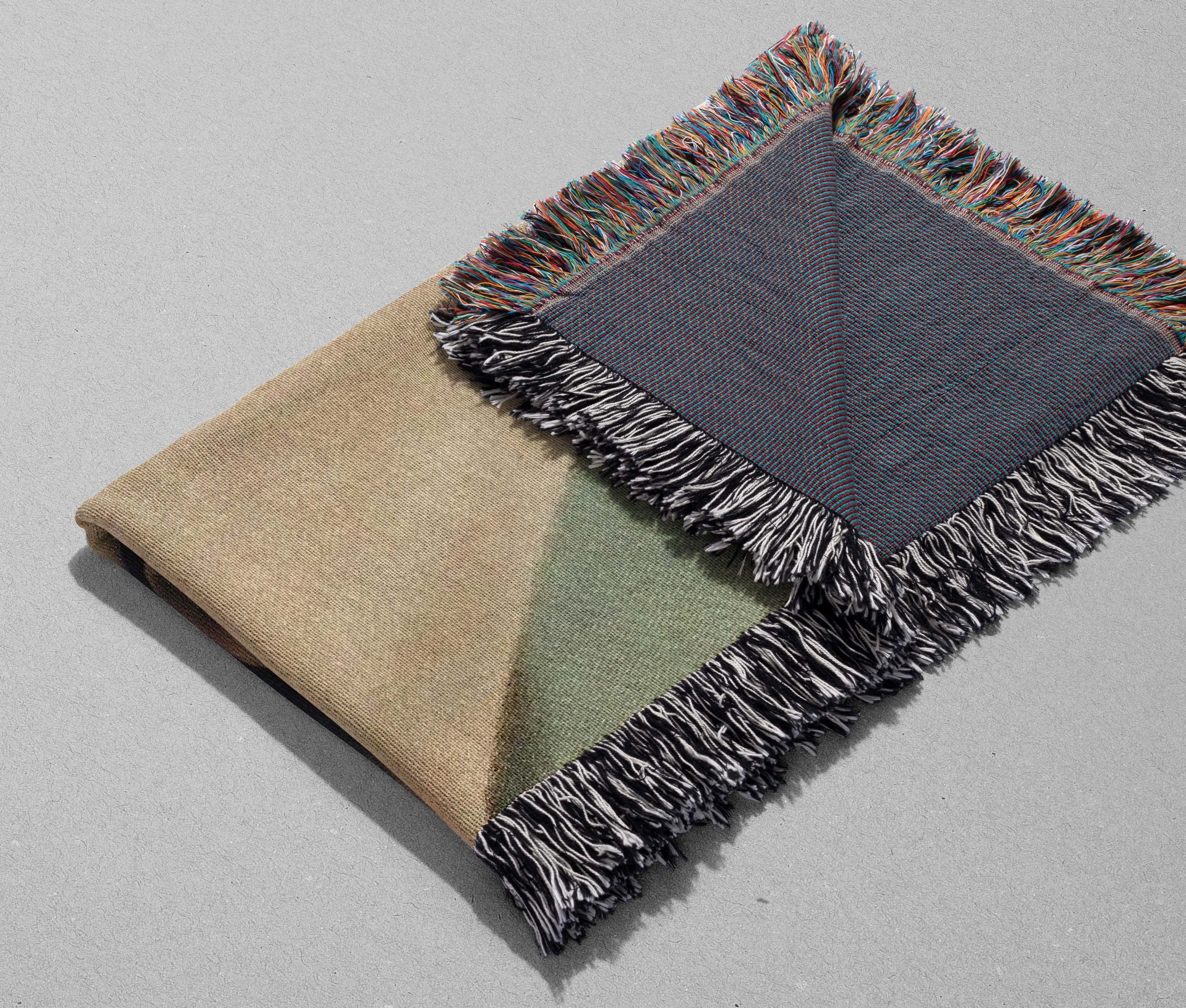 Jil Sander Jil Sander Blanket Woven Jacquard Art Fashion Gift Logo Size ONE SIZE - 3 Thumbnail