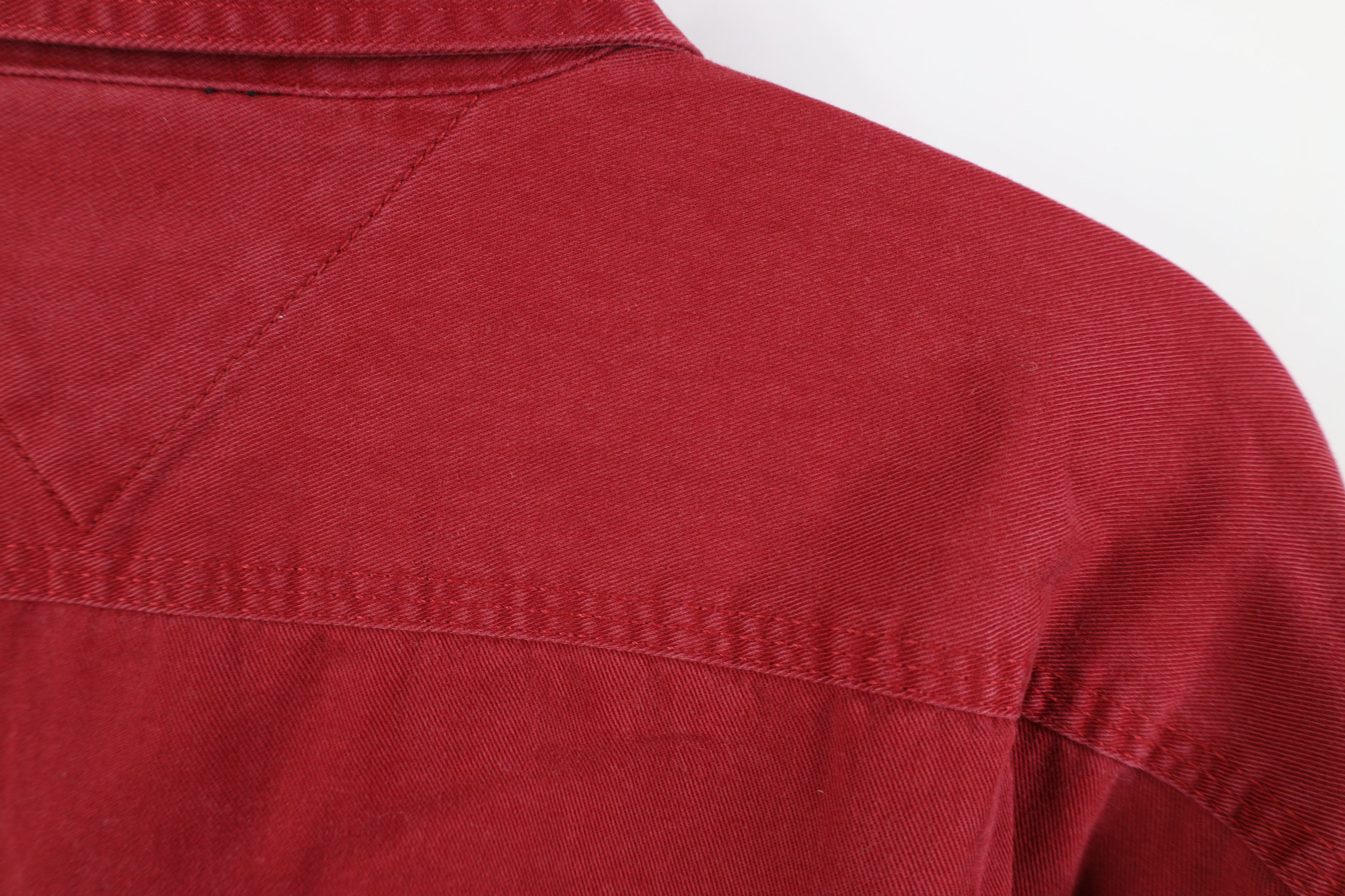 Tommy Hilfiger Vintage 90s Tommy Hilfiger Half Zip Pullover Shirt Jacket Size US L / EU 52-54 / 3 - 12 Thumbnail