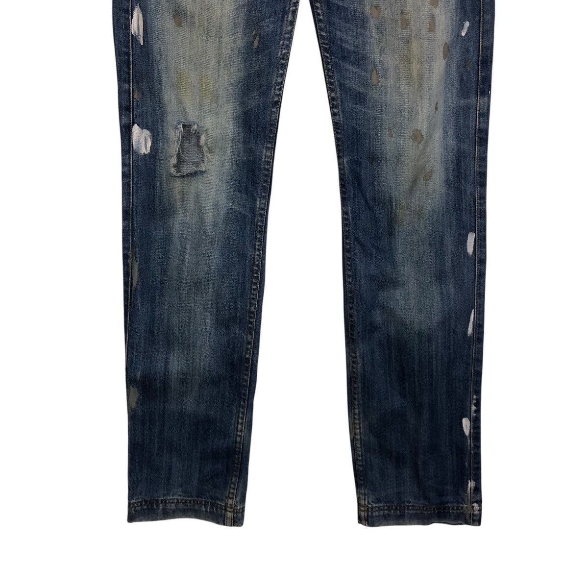 Dolce & Gabbana 📌Vintage Distressed Denim Jeans D&G Made in Italy Size US 34 / EU 50 - 6 Thumbnail