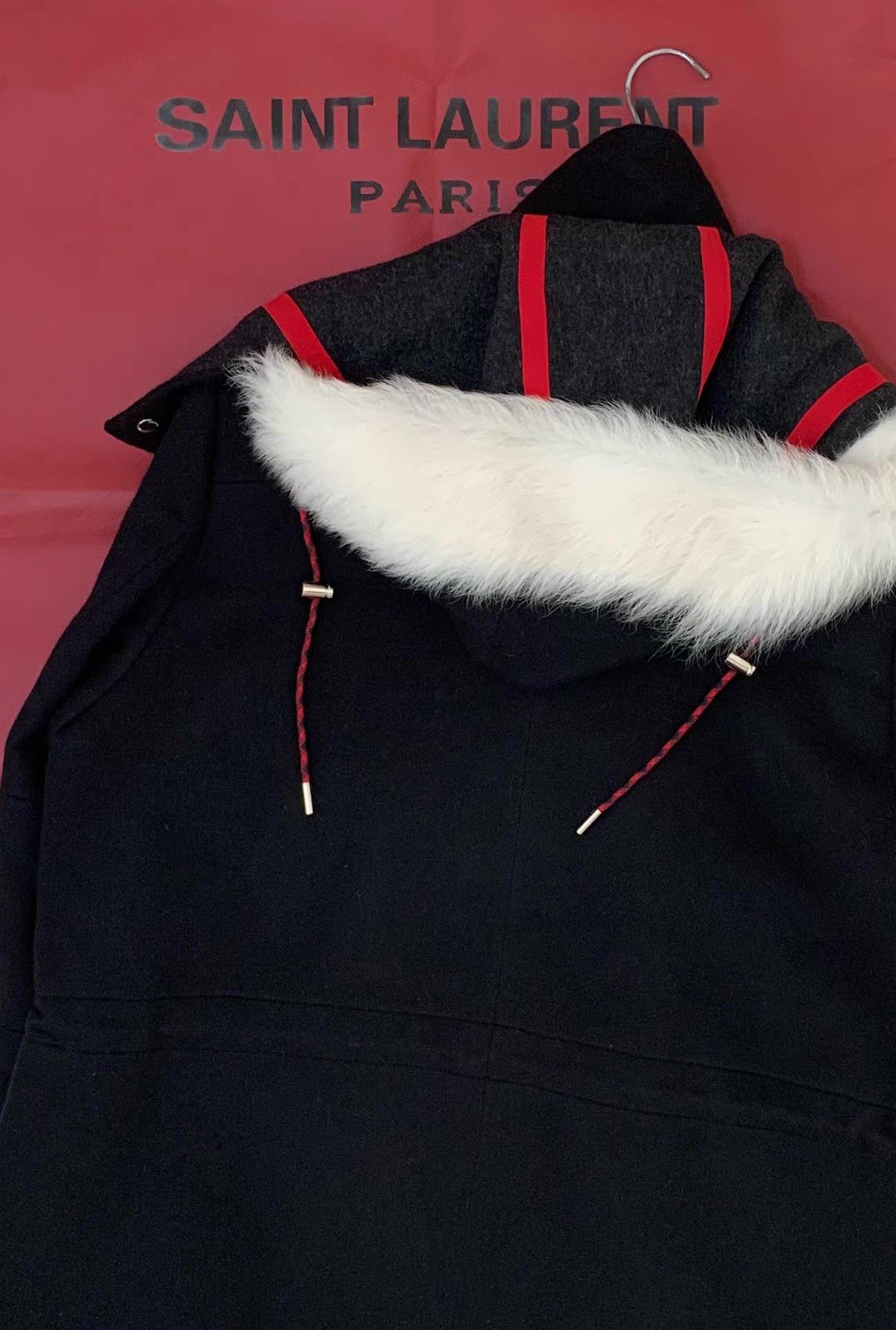 Dior Dior Homme 16FW Runway Shearling Parka Coat Q12 Size US L / EU 52-54 / 3 - 3 Thumbnail