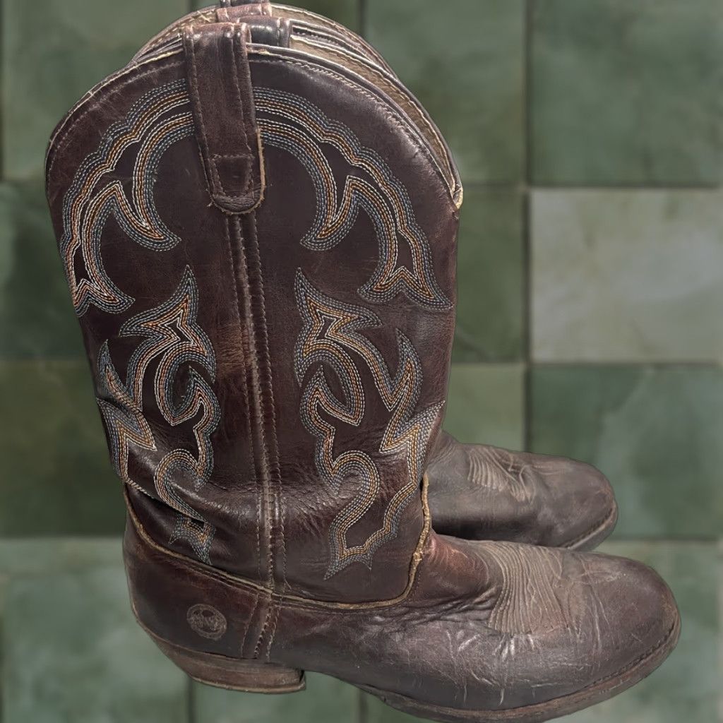 Doublet Double H Boots Gel Ice Work Boots Brown Mens Size 11.5D US Brown Gel Ice Work Leather Western Cowboy Size US 11.5 / EU 44-45 - 1 Thumbnail