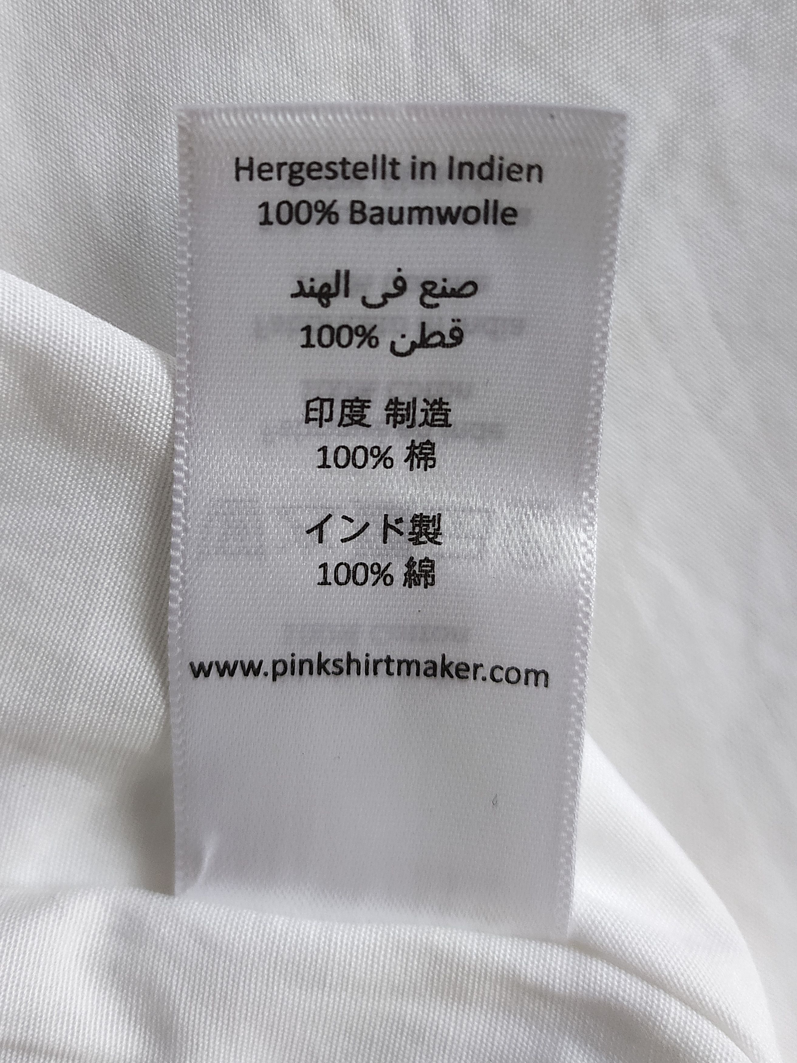 Thomas Pink Thomas Pink Formal Plain Poplin Shirt Free Shipping T/36 Size US XL / EU 56 / 4 - 5 Thumbnail