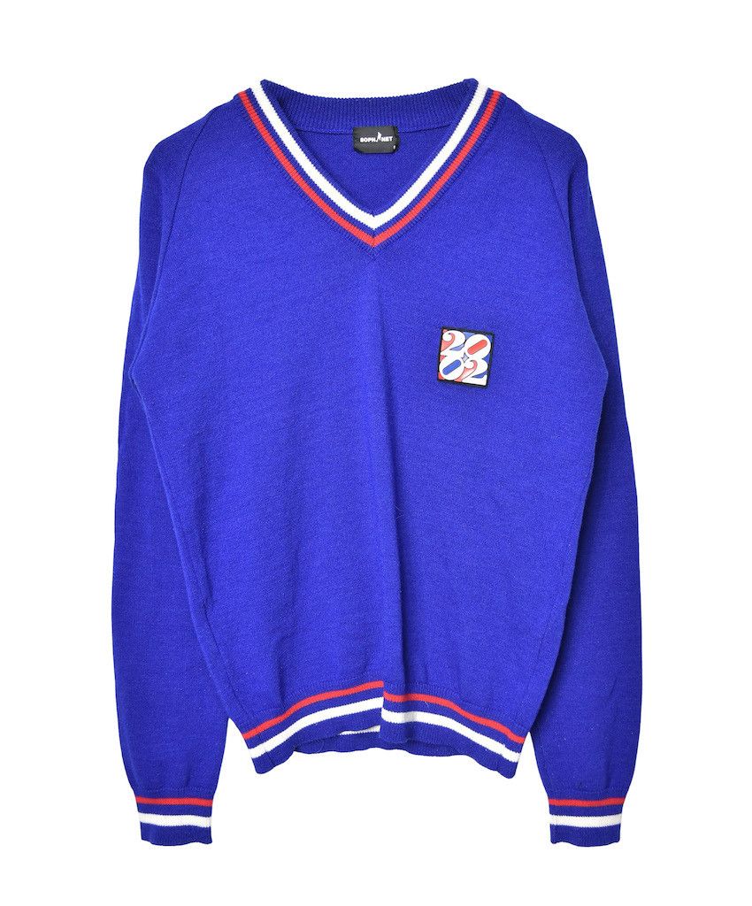 F.C.R.B × Sophnet. small logo knit sweater 27272 - 743 50 Size US S / EU 44-46 / 1 - 1 Thumbnail