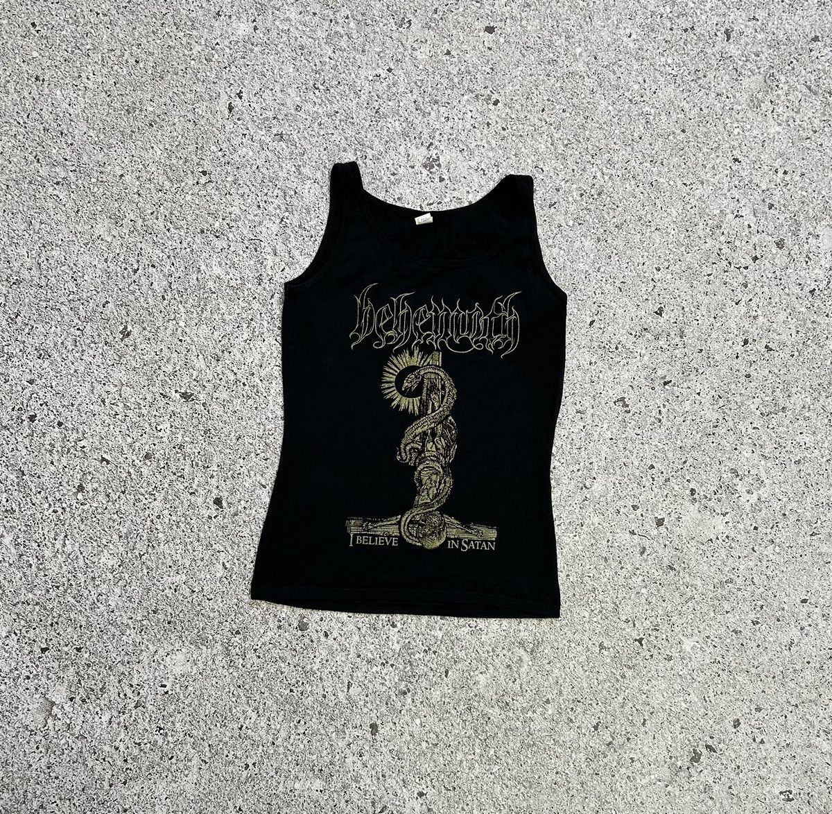 Band Tees × Vintage Vintage 2000s Behemoth I Believe In Satan T-Shirt Size M / US 6-8 / IT 42-44 - 2 Thumbnail