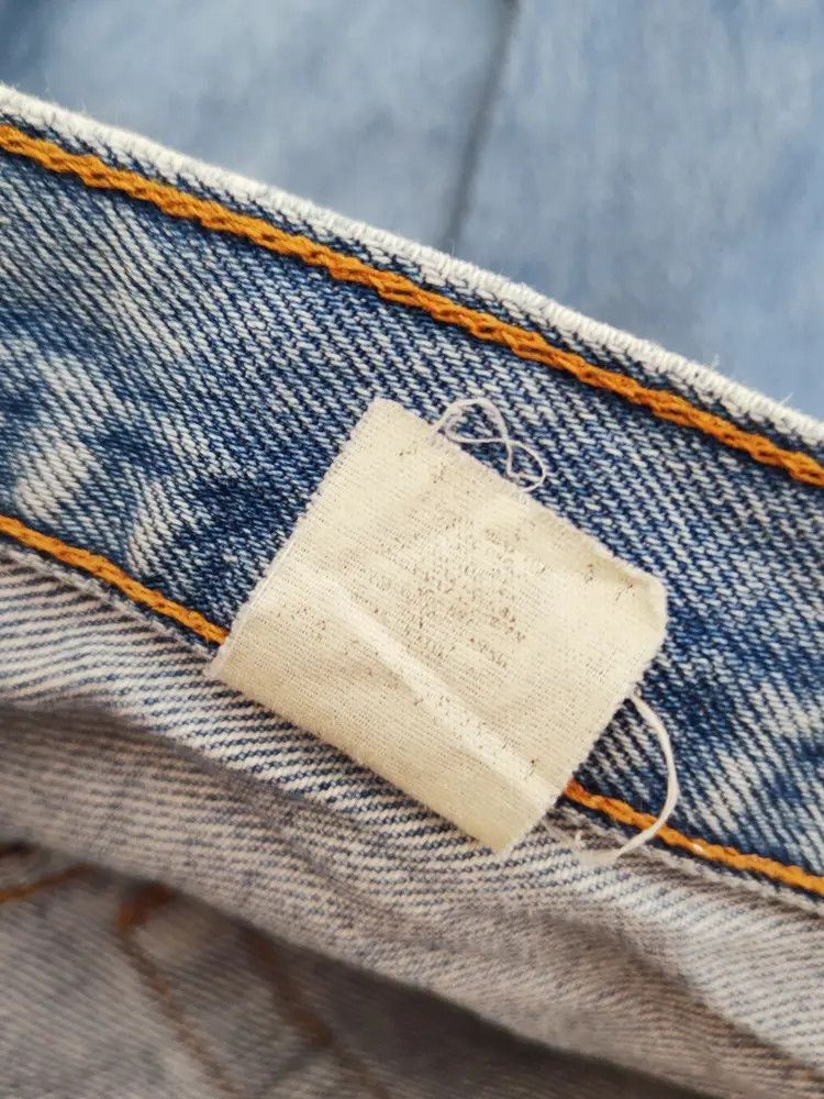 Levi's D Levi's R Vintage Blue Distressed Ripped Jeans #S2701 Size US 32 / EU 48 - 16 Thumbnail
