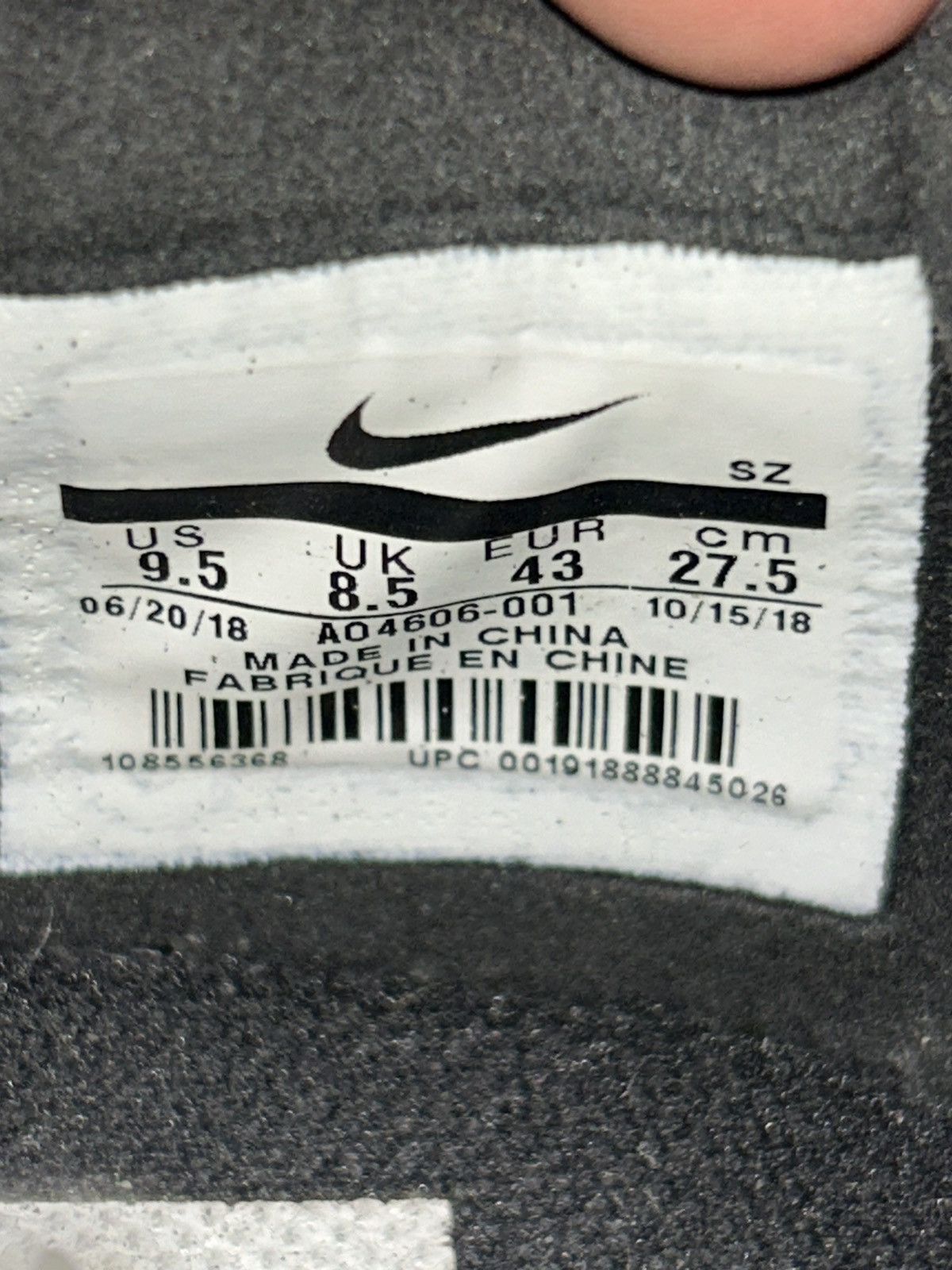 Nike × Off-White Nike Air Force 1 Low Off-White Black White Size US 9.5 / EU 42-43 - 7 Thumbnail