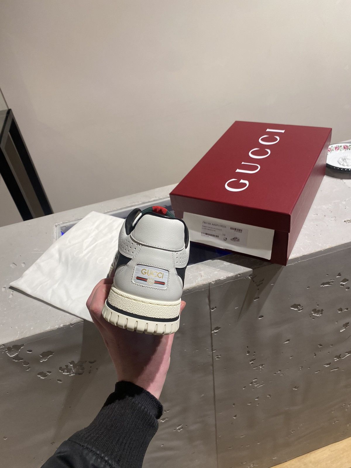 Gucci BNWT Gucci Re-Web Sneaker Size US 11 / EU 44 - 4 Thumbnail